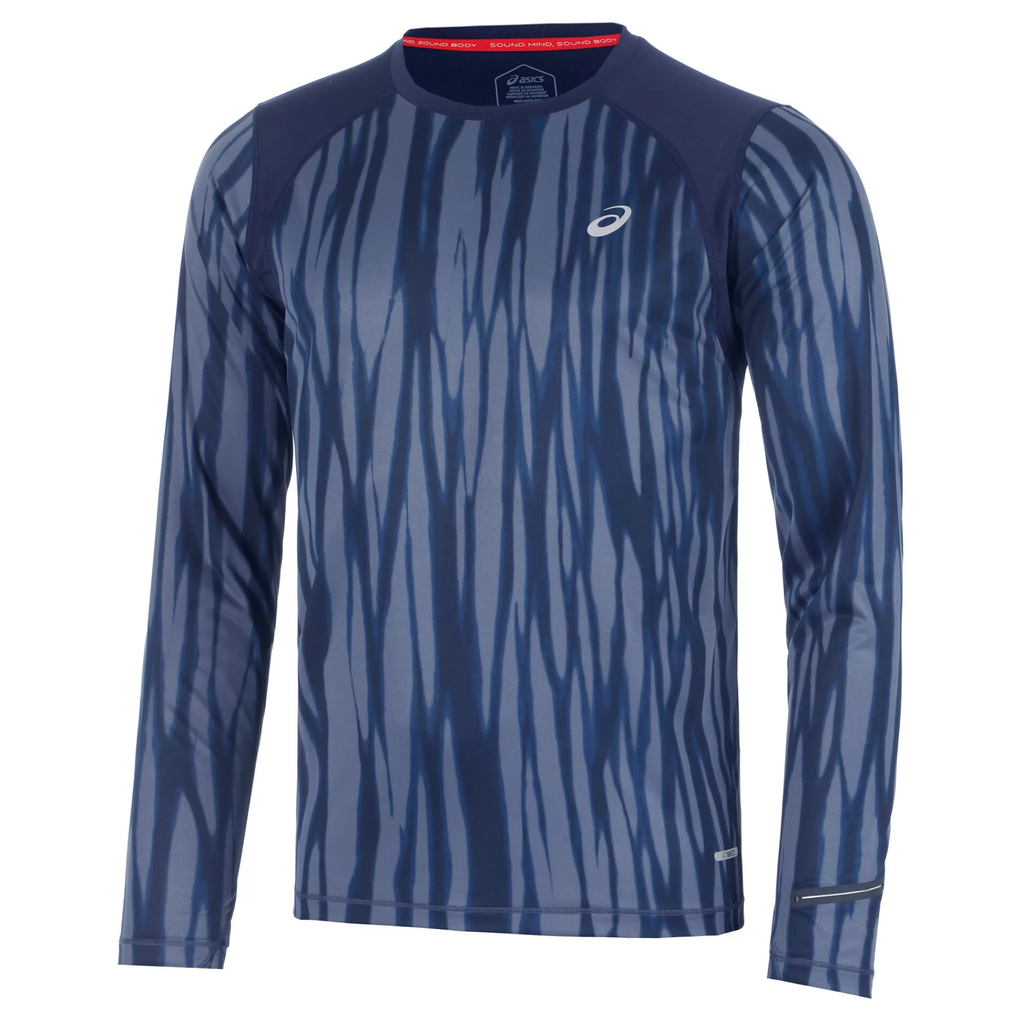 Seamless Running Shirt Men - Dark Blue>ASICS Cheap