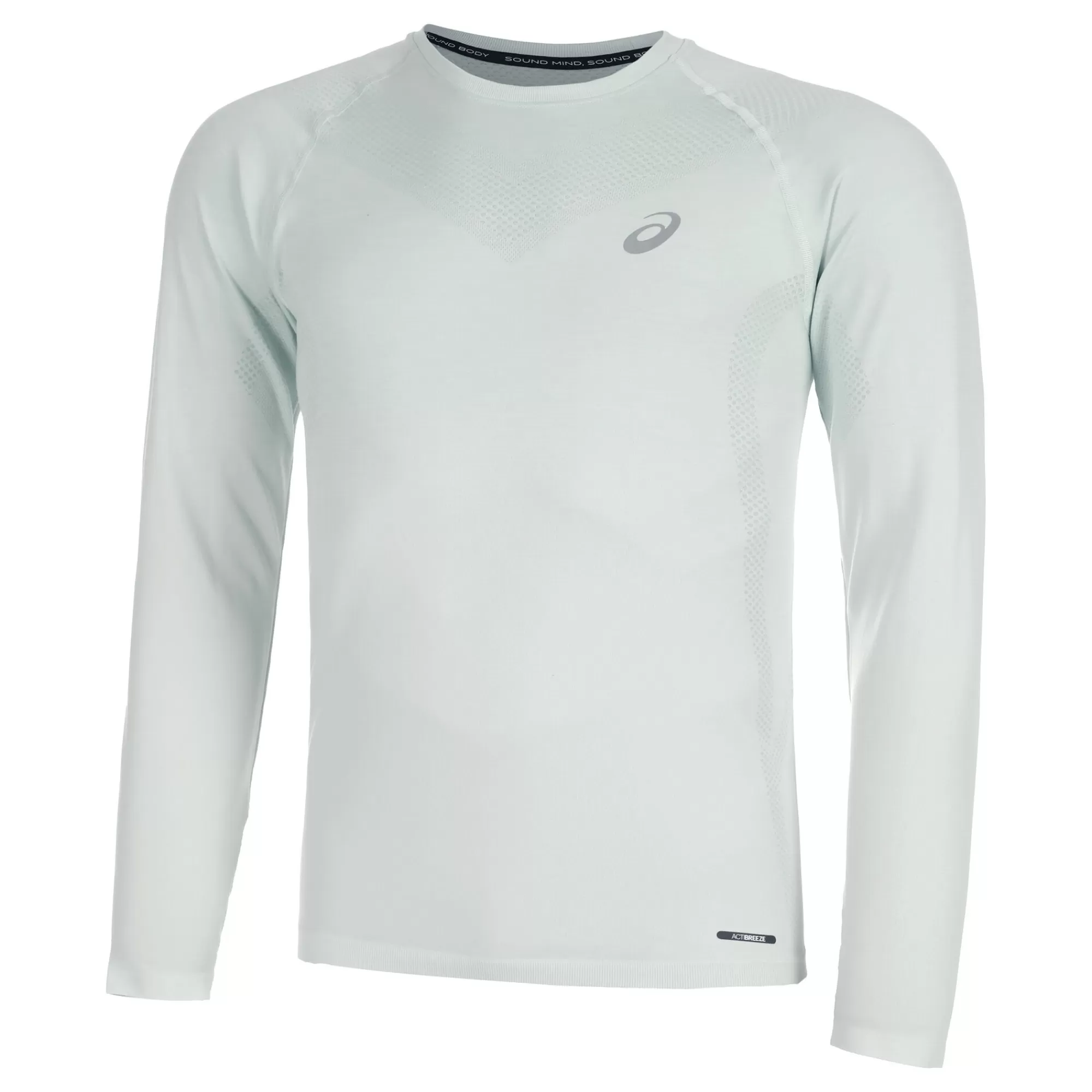 Seamless Running Shirt Men - Sage, Cream>ASICS Shop