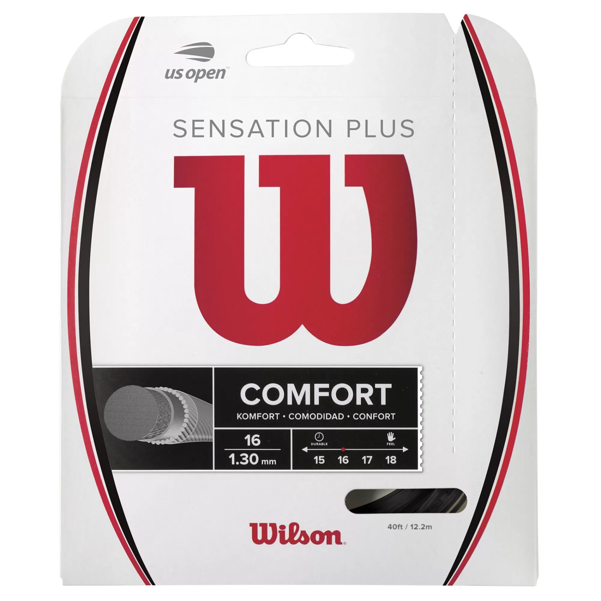Sensation Plus String Set 12,2m - Black>Wilson Fashion