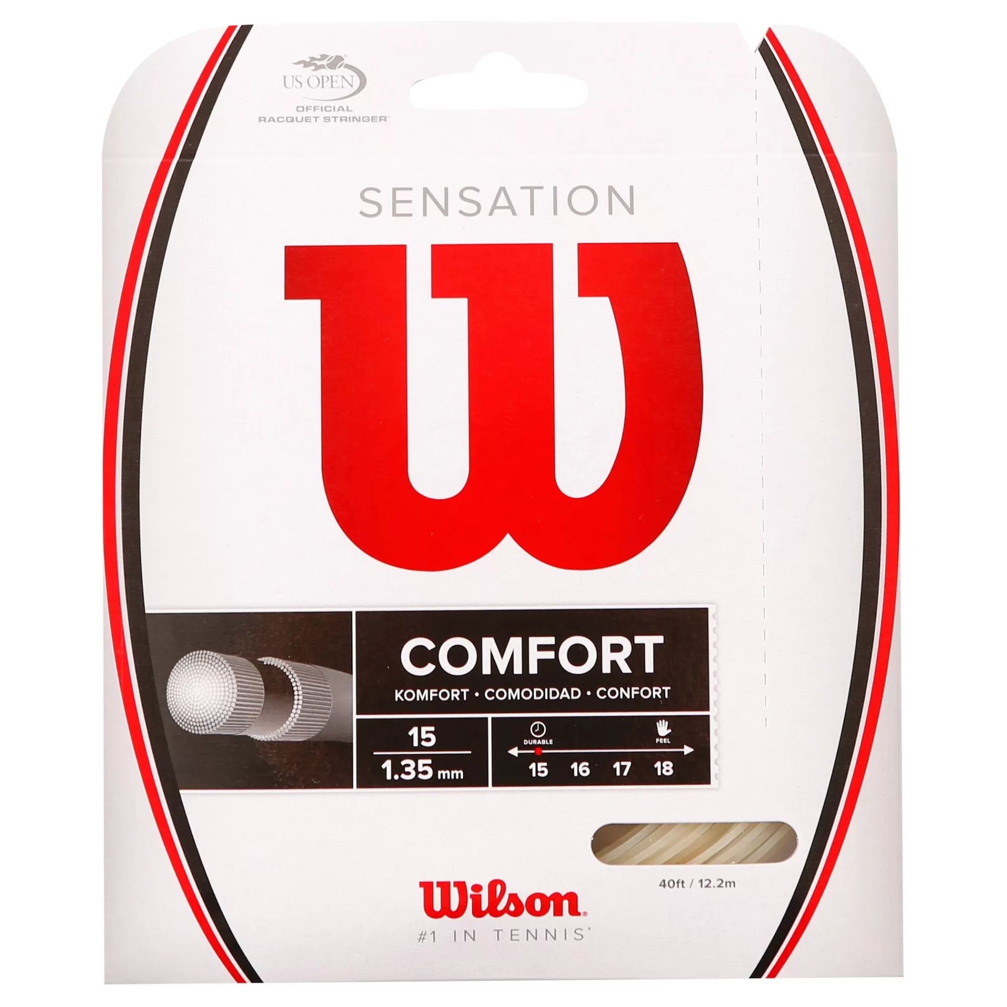 Sensation String Set 12,2m - Ecru>Wilson Flash Sale