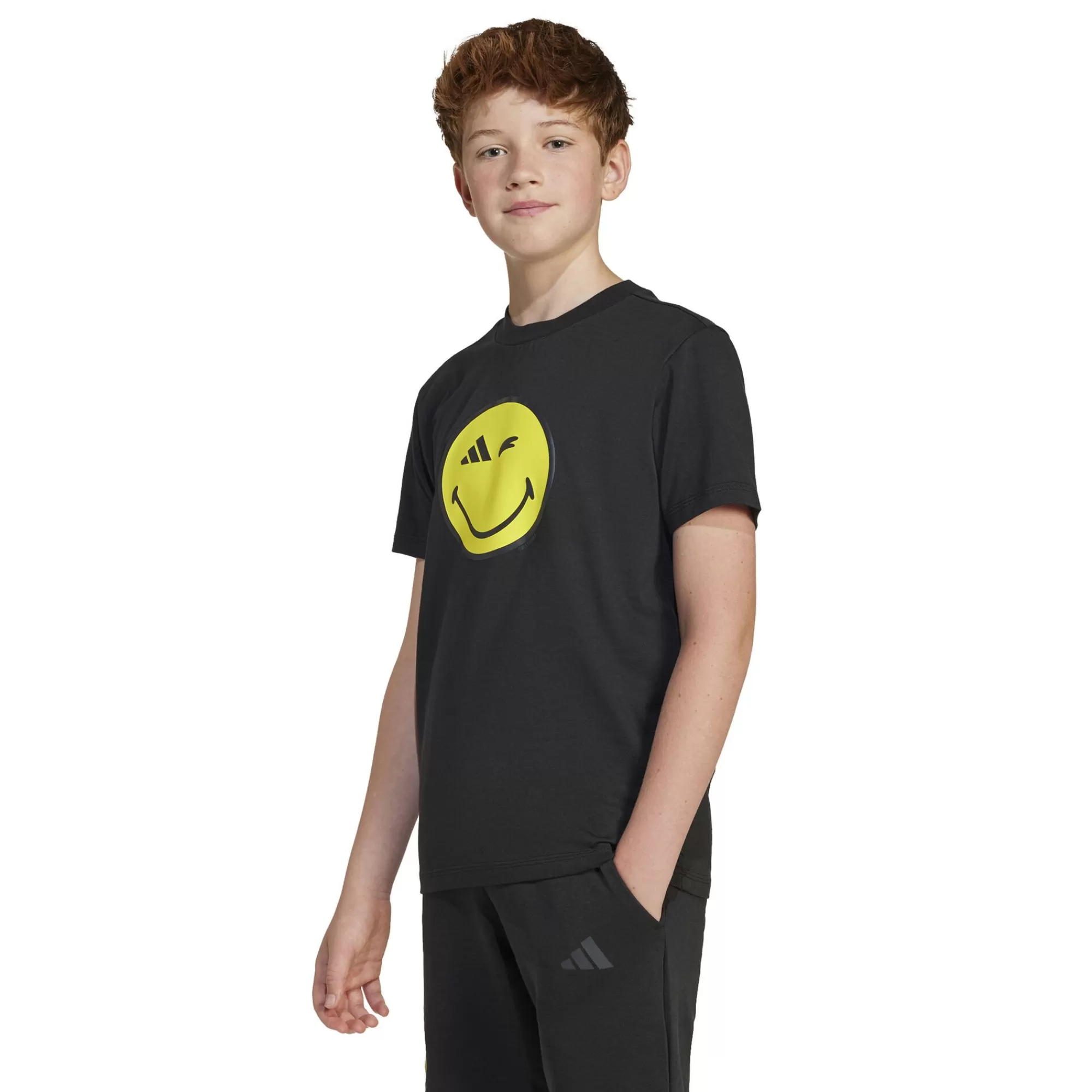 Smileyworld Graphic T-Shirt Kids - Black, Yellow>adidas Online