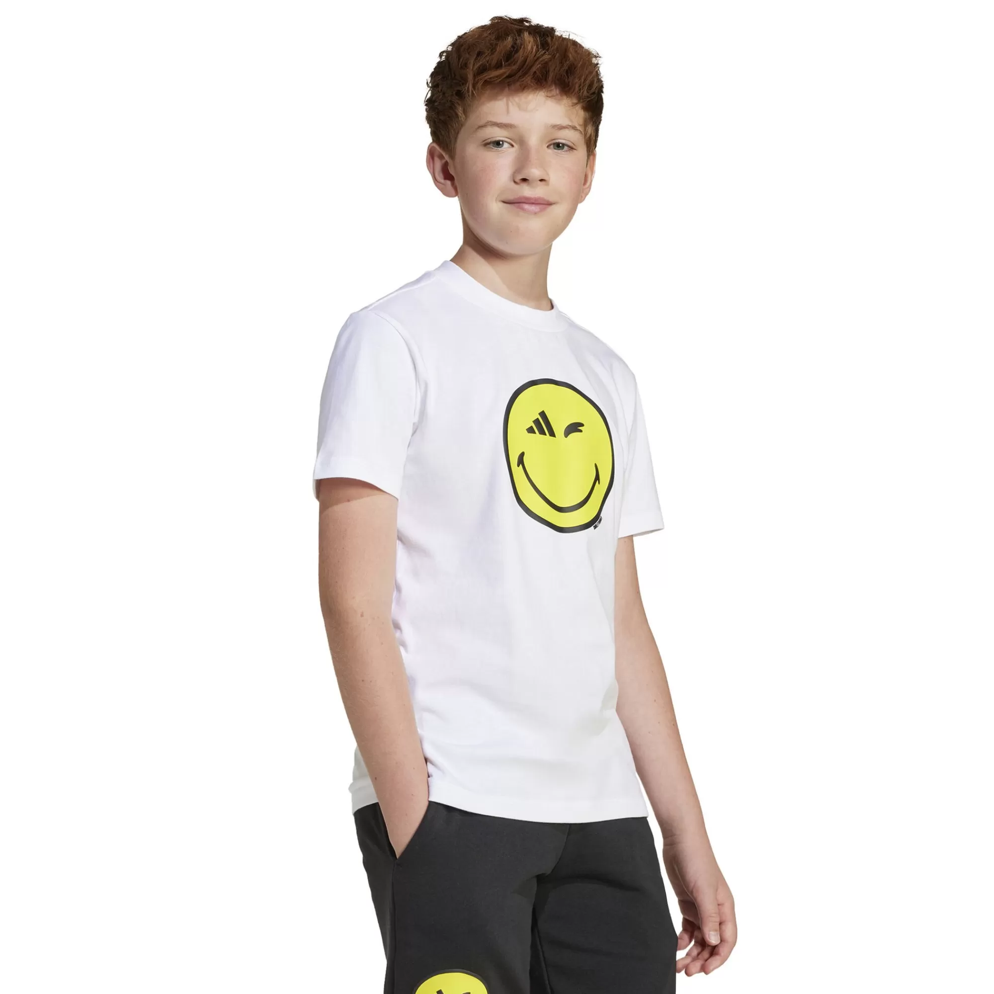 Smileyworld Graphic T-Shirt Kids - White, Yellow>adidas Online