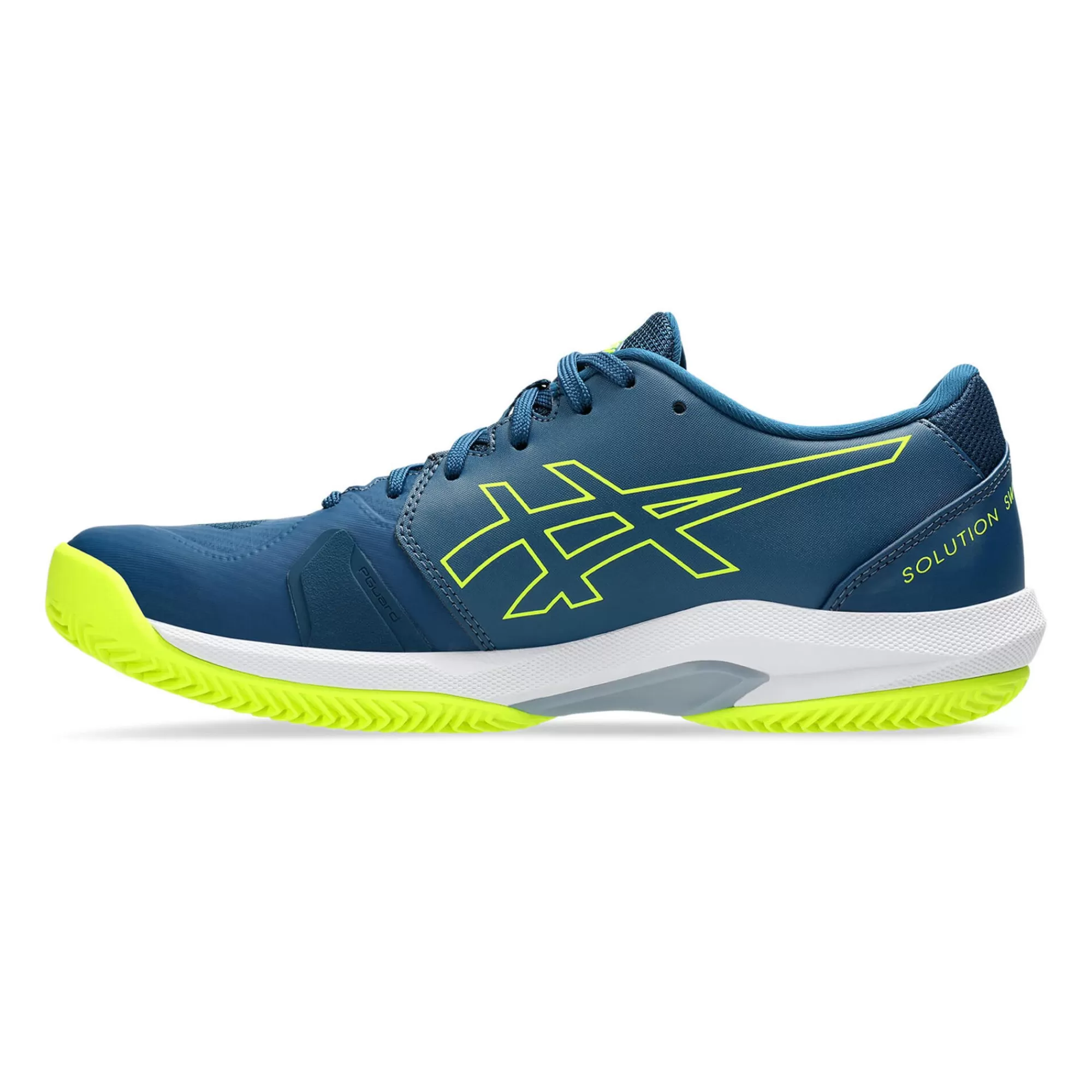 Solution Swift FF 2 Clay Court Shoe Men - Blue, Yellow>ASICS Shop