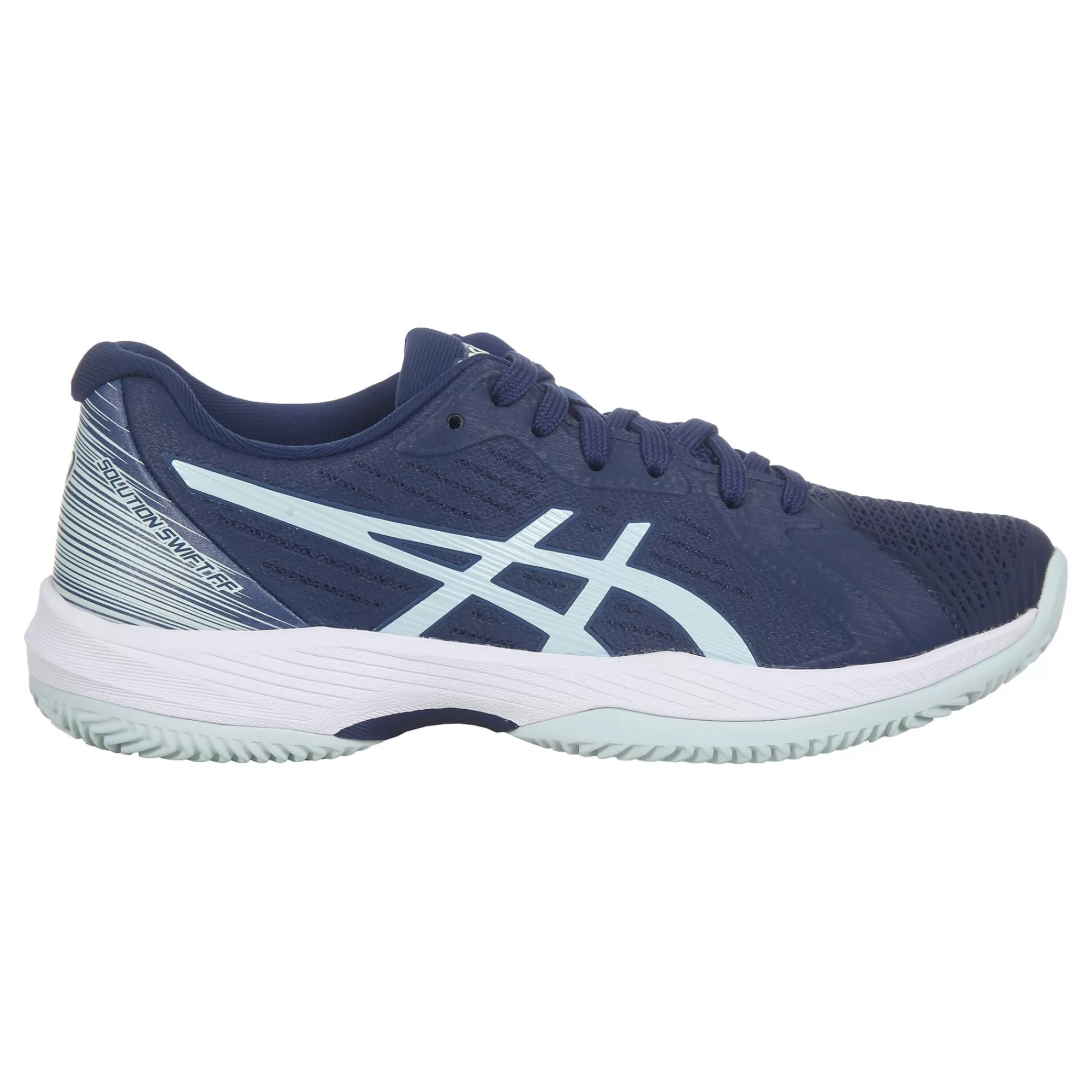 Solution Swift FF Clay Court Shoe Women - Blue, White>ASICS Best Sale