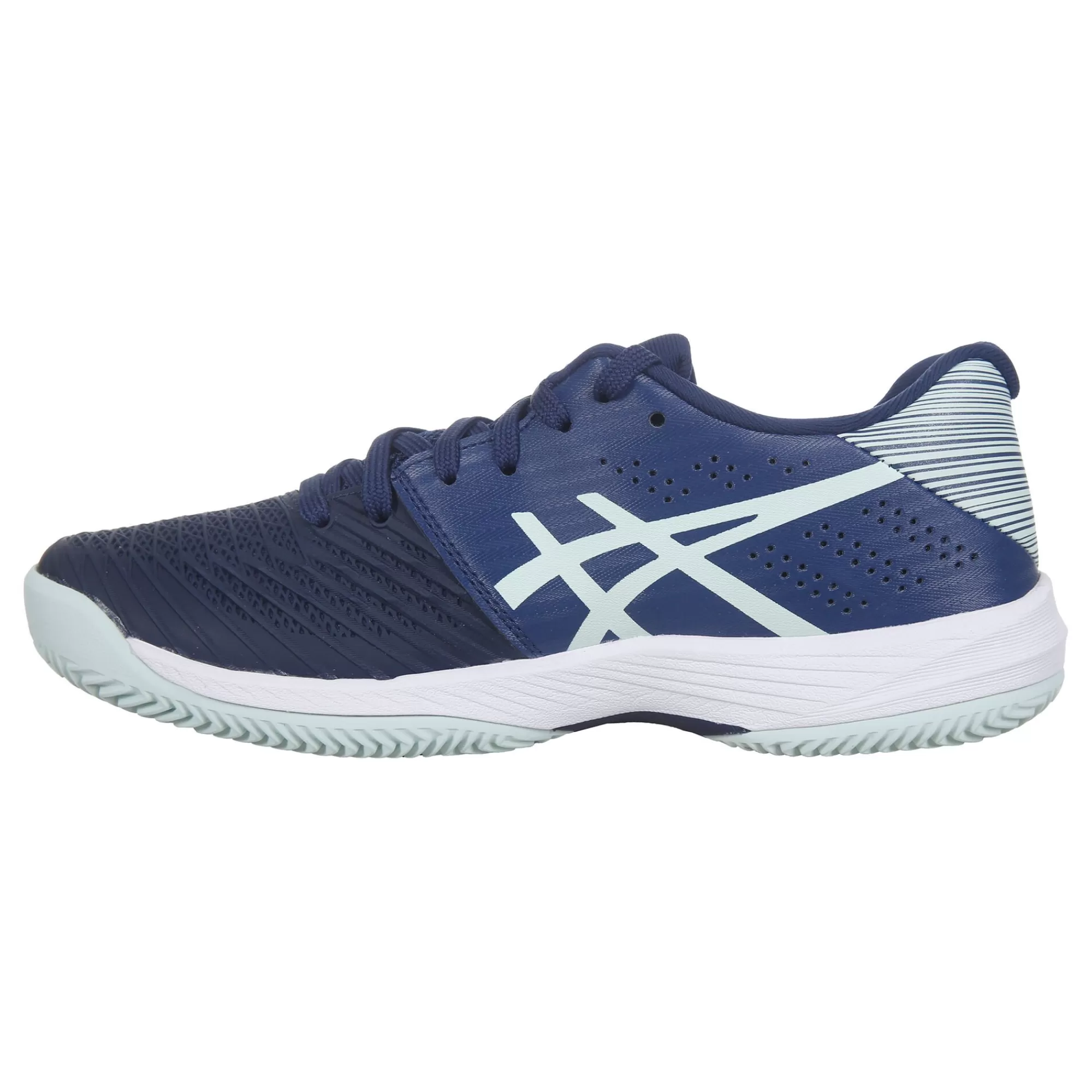 Solution Swift FF Clay Court Shoe Women - Blue, White>ASICS Best Sale