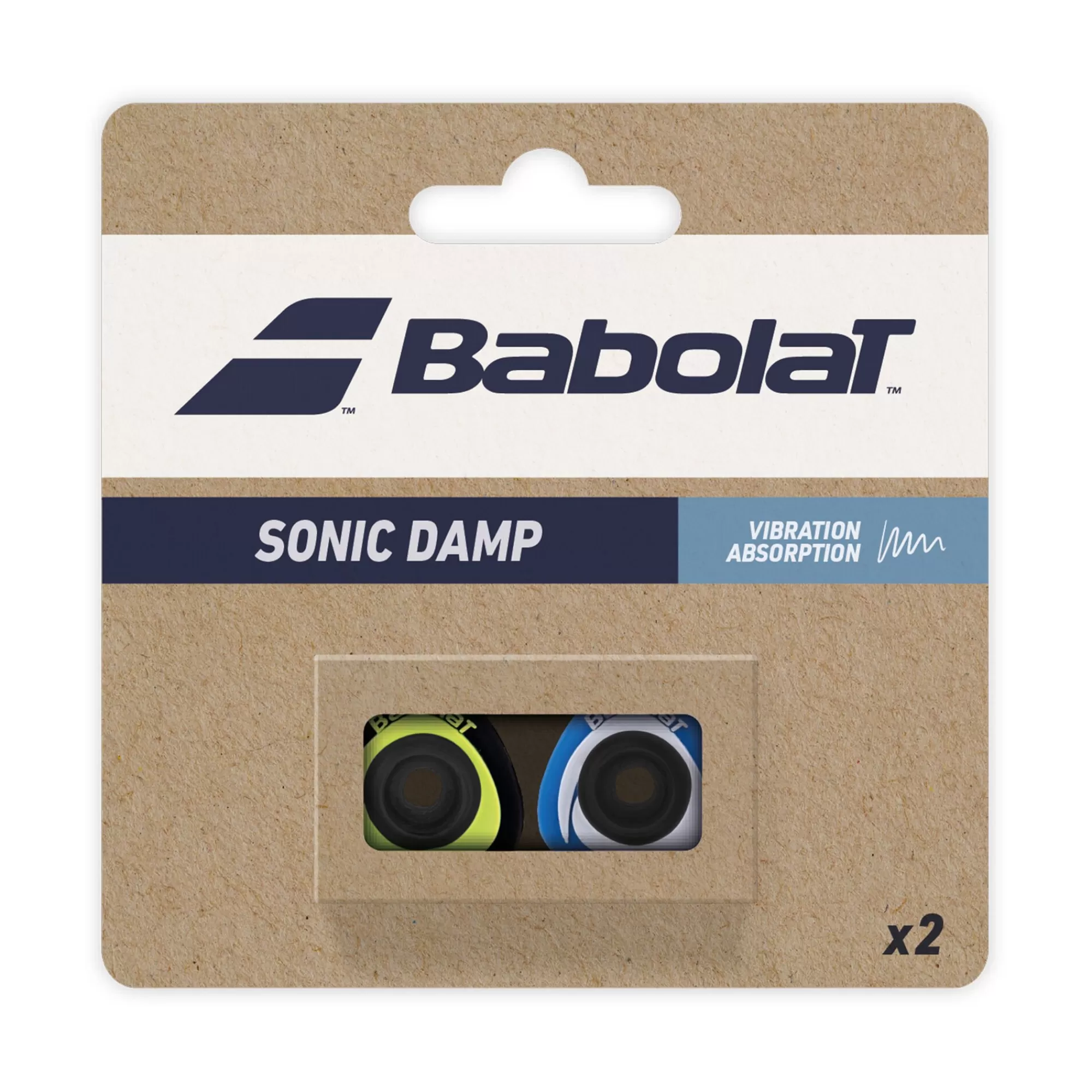 Sonic Dampener 2 Pack - Yellow, Yellow>Babolat Flash Sale