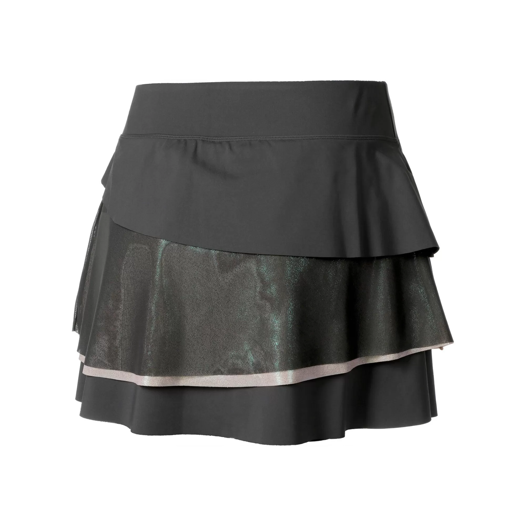 Sparkle Flounce Skirt Women ->Quiet Please Fashion