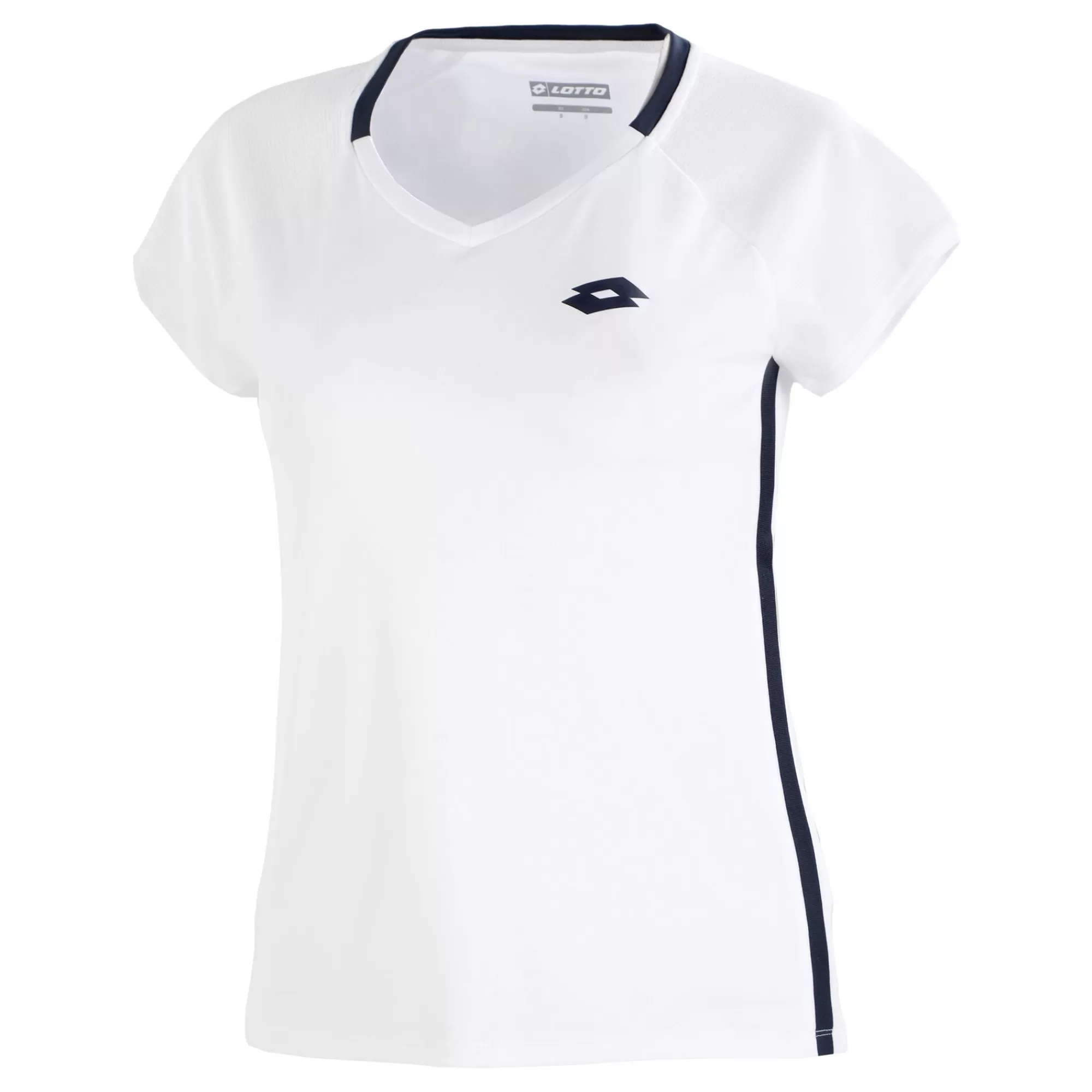 Squadra II PL T-Shirt Women - White, Dark Blue>Lotto Flash Sale