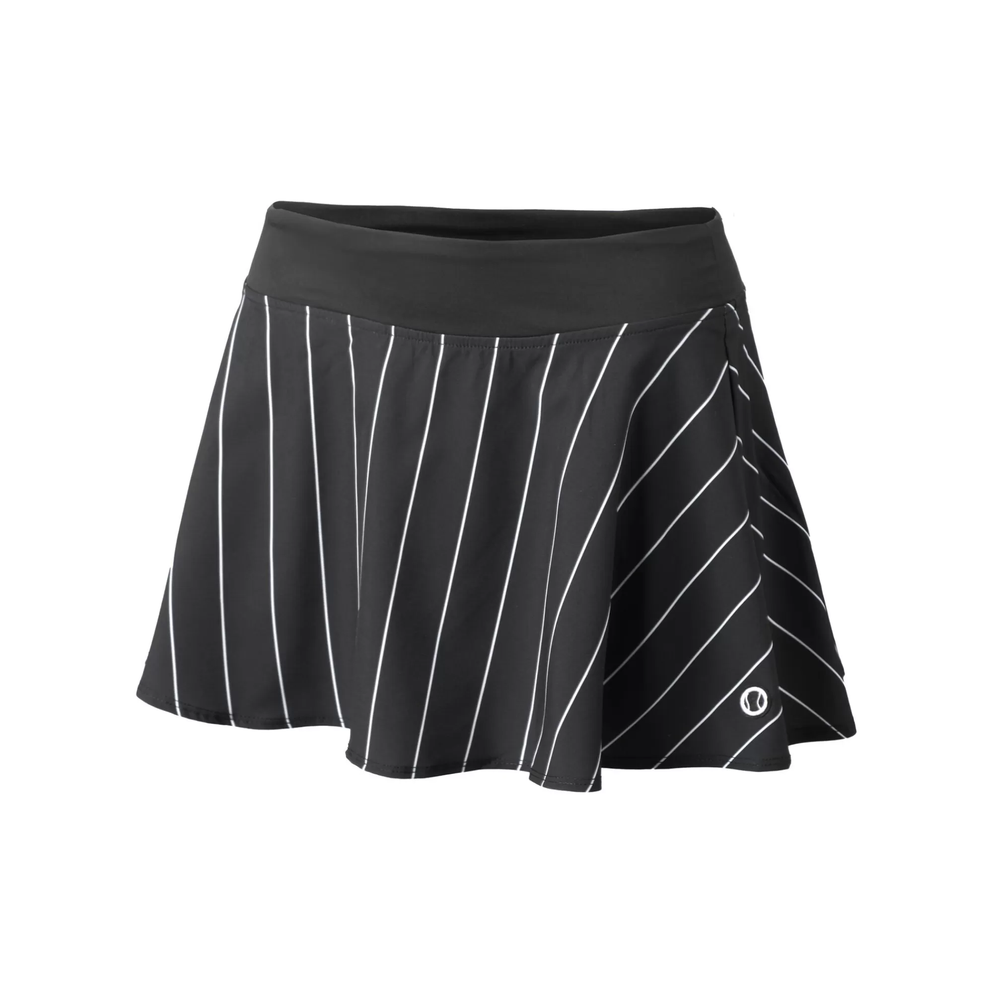 Stripes Skirt Special Edition Women - Black, White>Tennis-Point Store