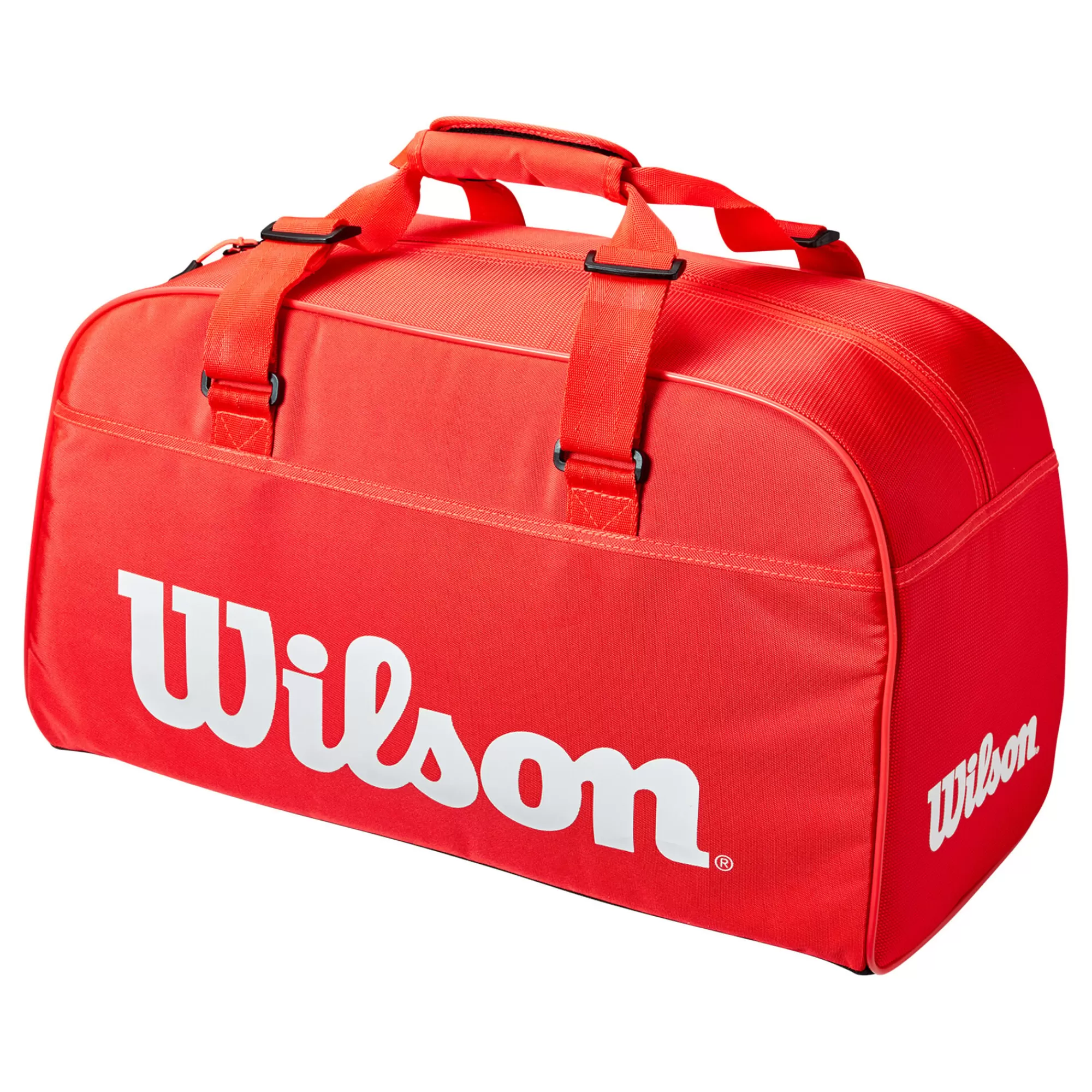 Super Tour Small Duffle Sports Bag - Red, White>Wilson Outlet