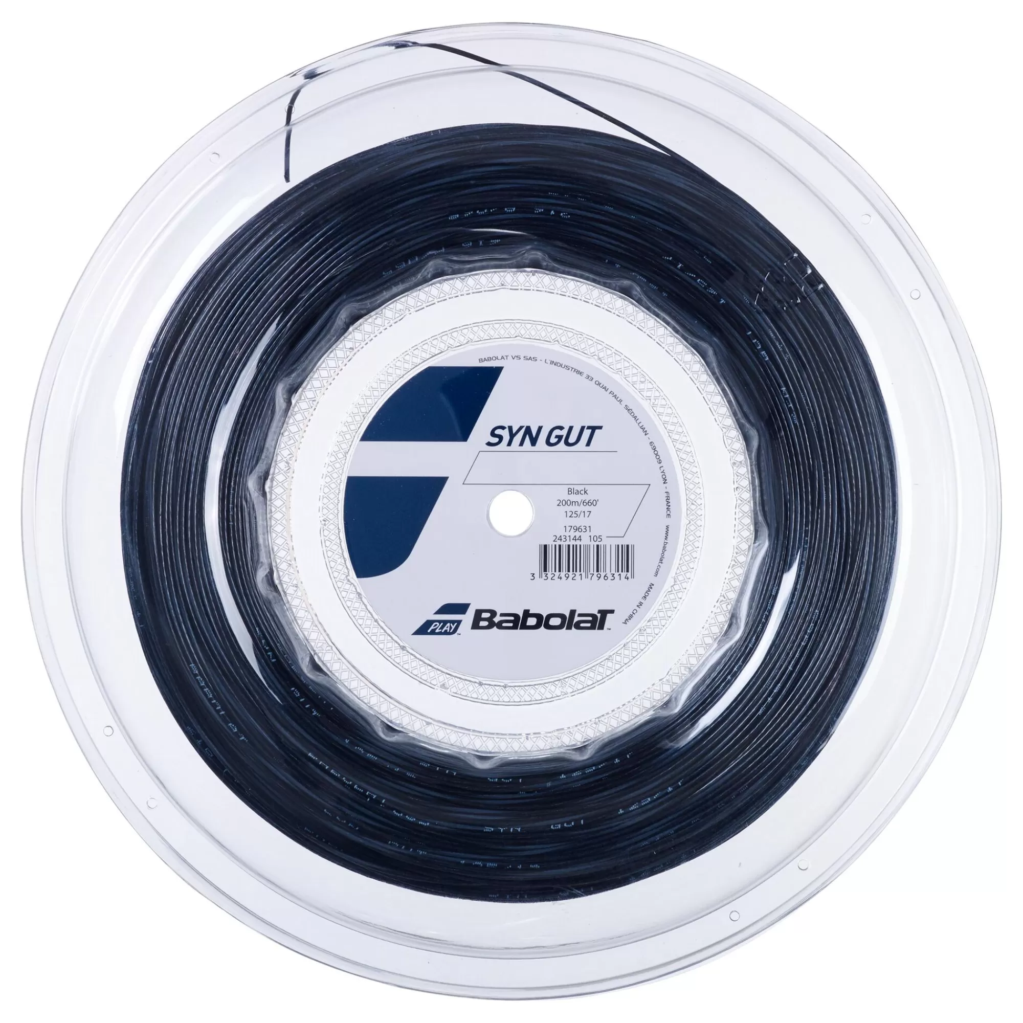 Synthetic Gut String Reel 200m - Black>Babolat Sale