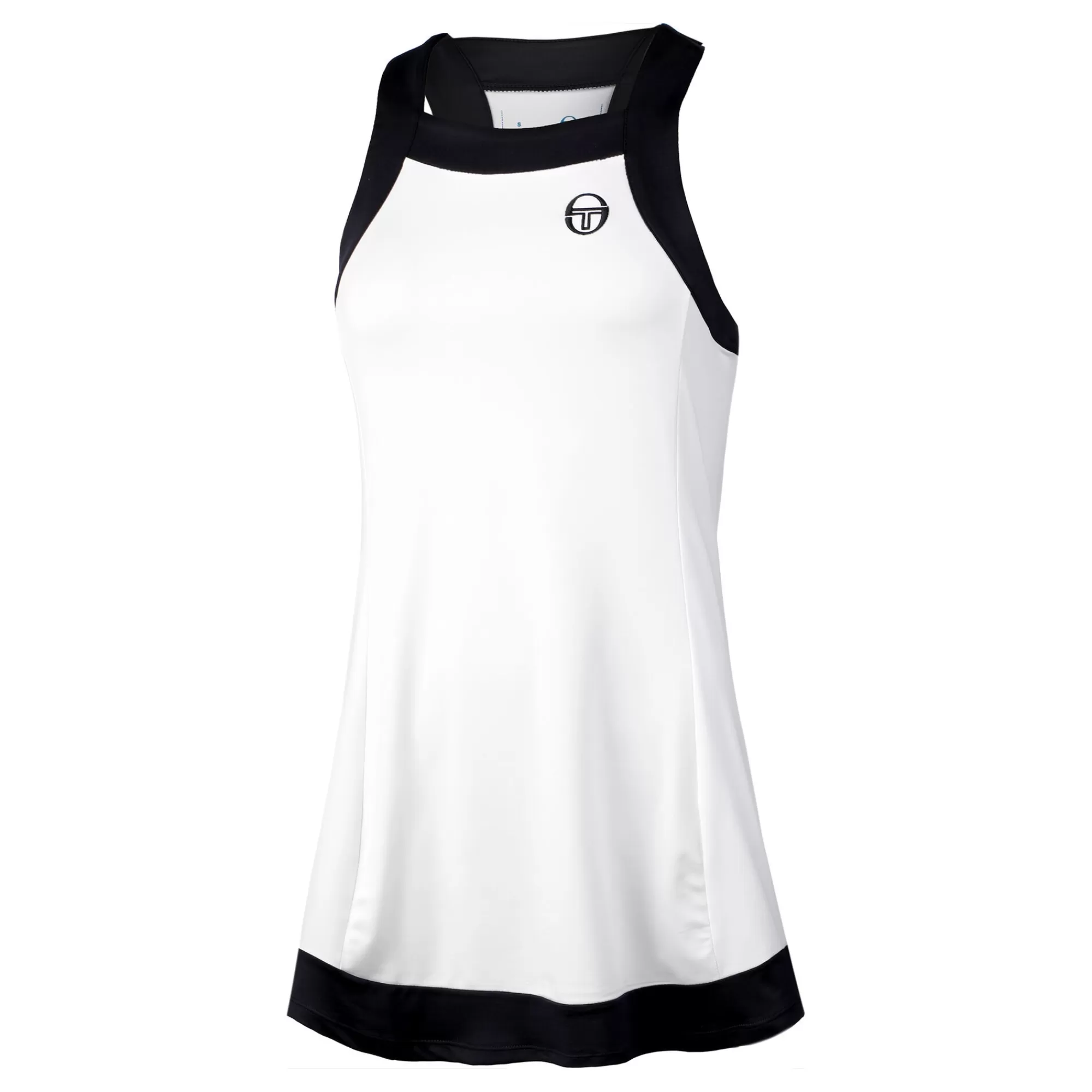 TCP Dress Women - White, Dark Blue>Sergio Tacchini Hot