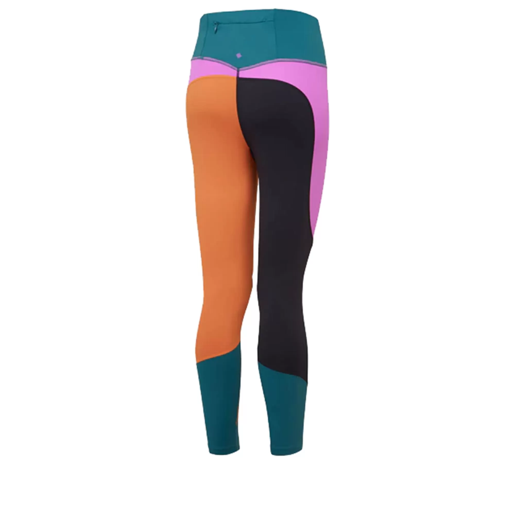 Tech Crop Running Tights Women - Petrol, Multicoloured>Ronhill Best