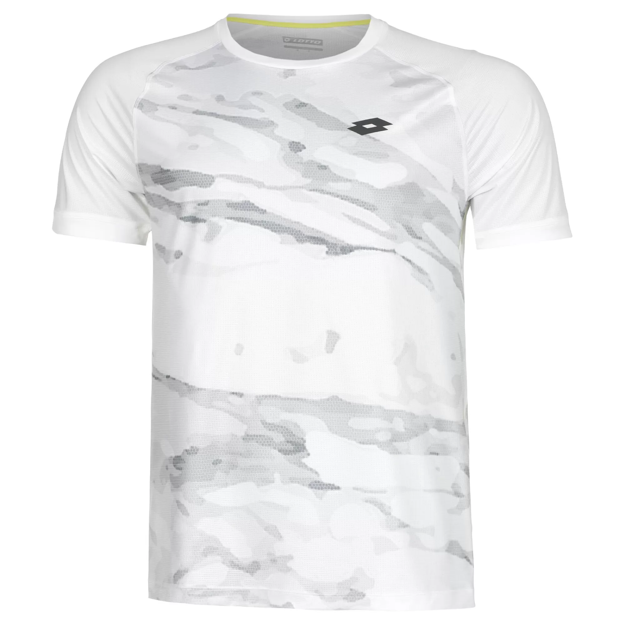 Tech T-Shirt Men - White, Grey>Lotto Cheap