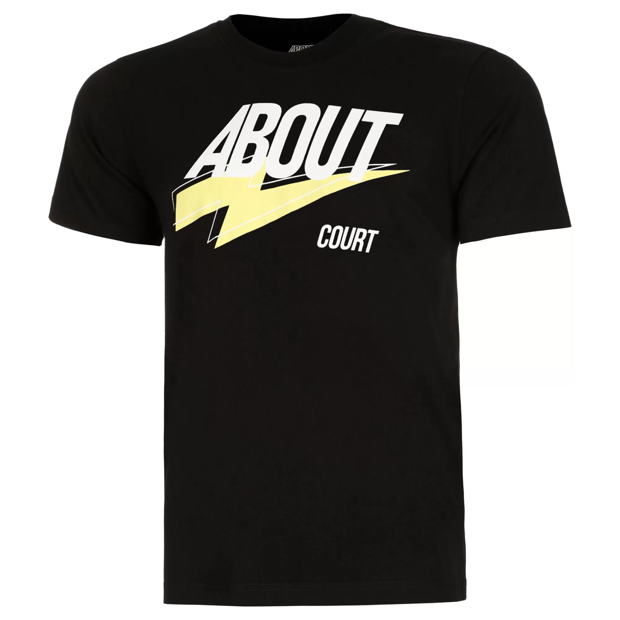 Tech Warm Up T-Shirt Men - Black, Yellow>AB Out Hot