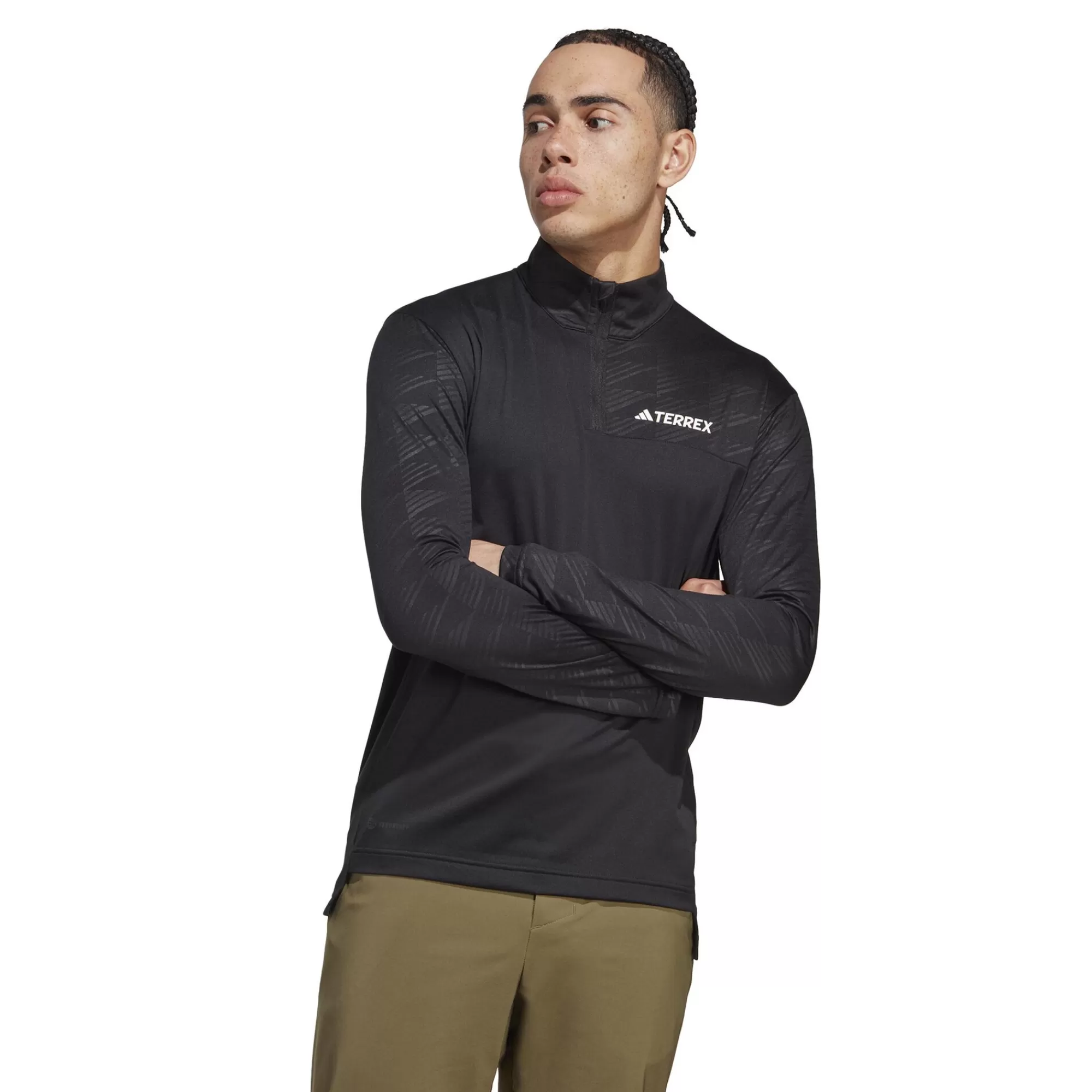 Terrex MT Half-Zip Long Sleeve Men ->adidas Clearance