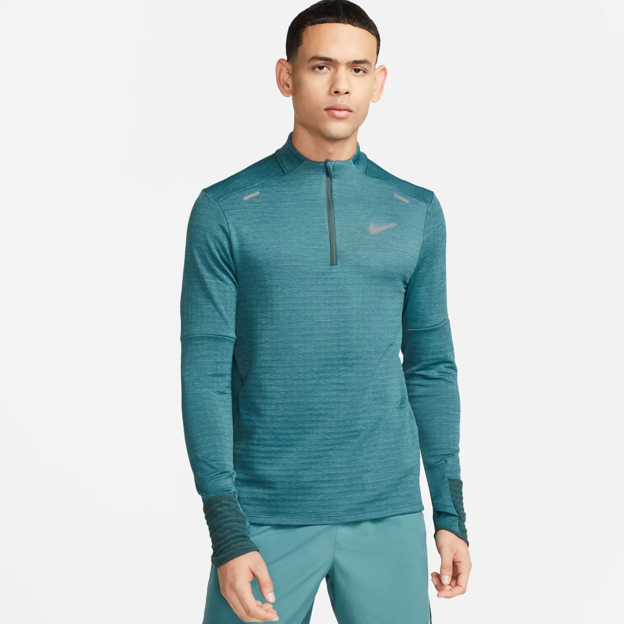 TF Repel Element Half-Zip Quarter-Zip Running Top Men - Petrol, Grey>Nike Best Sale