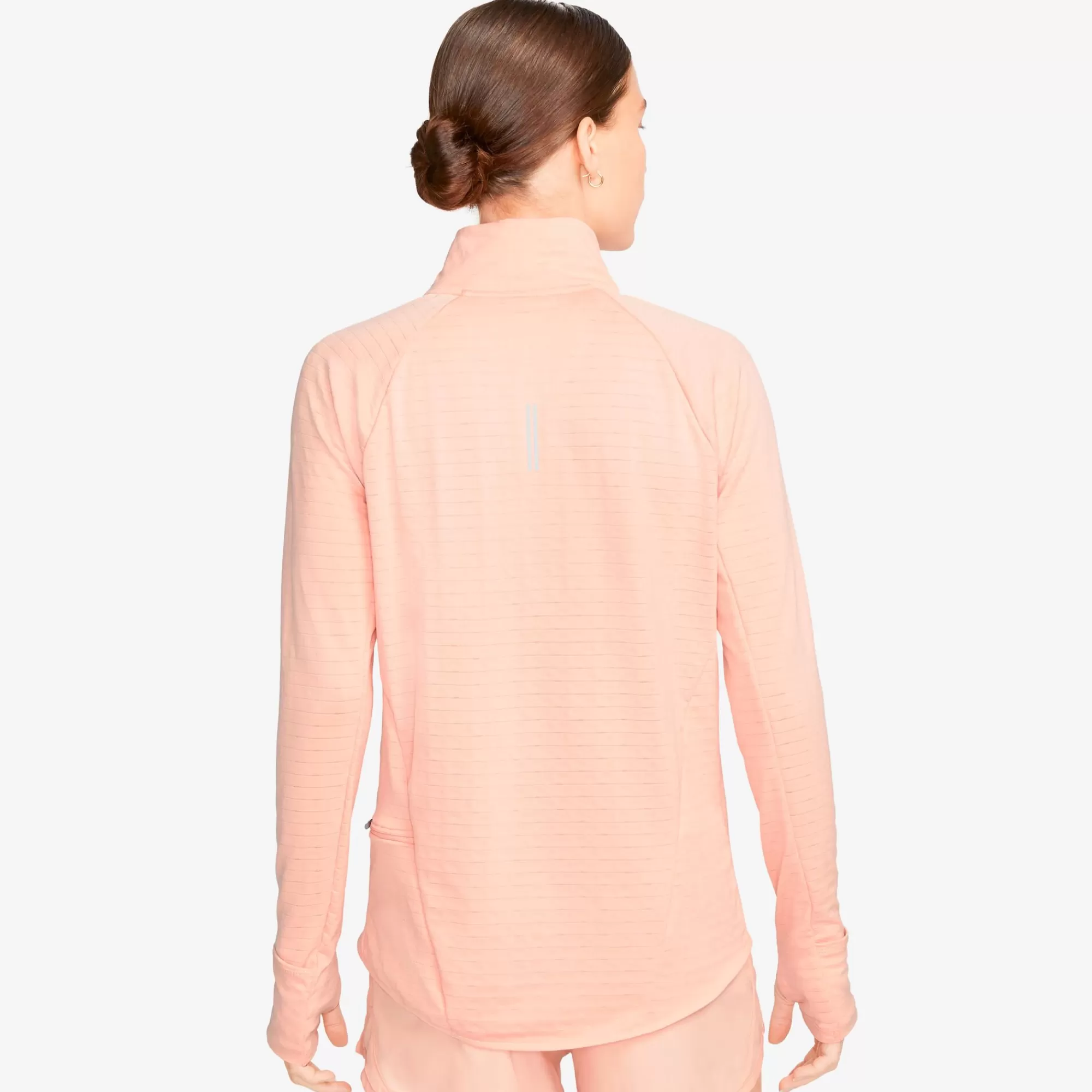 Therma-Fit Element Half-Zip Running Top Women - Coral, Grey>Nike Outlet