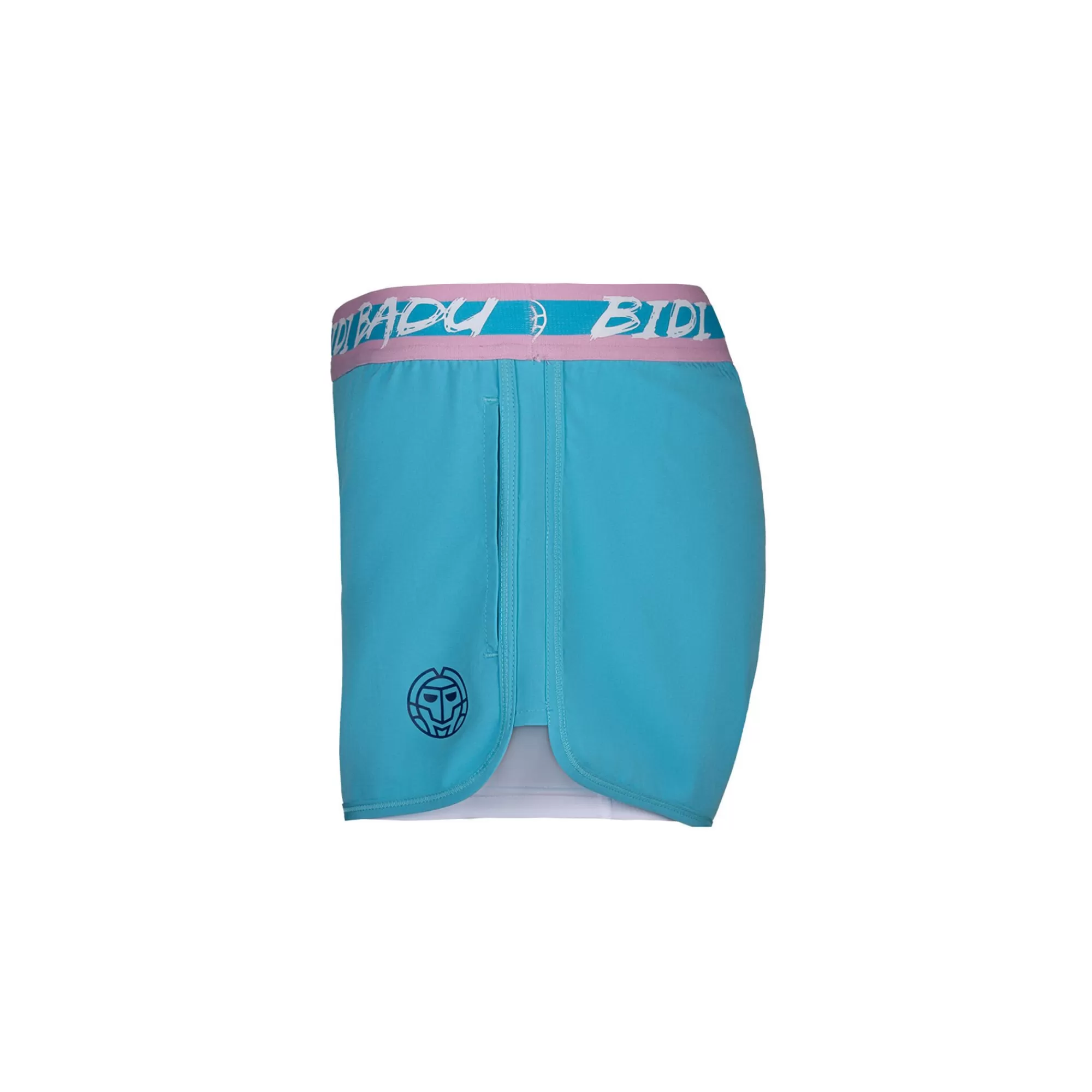 Tiida Tech 2in1 Shorts Women - Turquoise, White>BIDI BADU Outlet