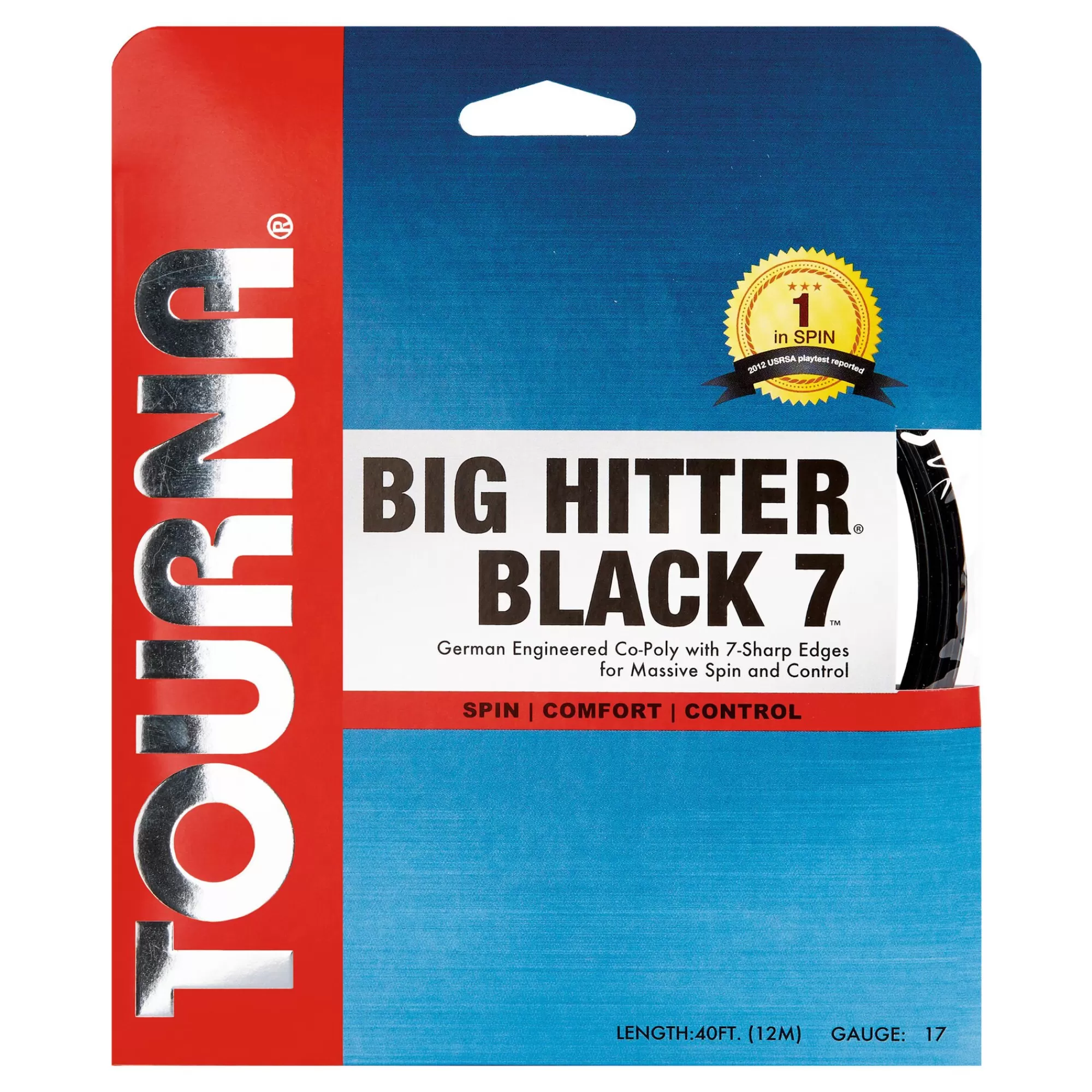 Big Hitter 7 String Set 12m - Black>Tourna Discount