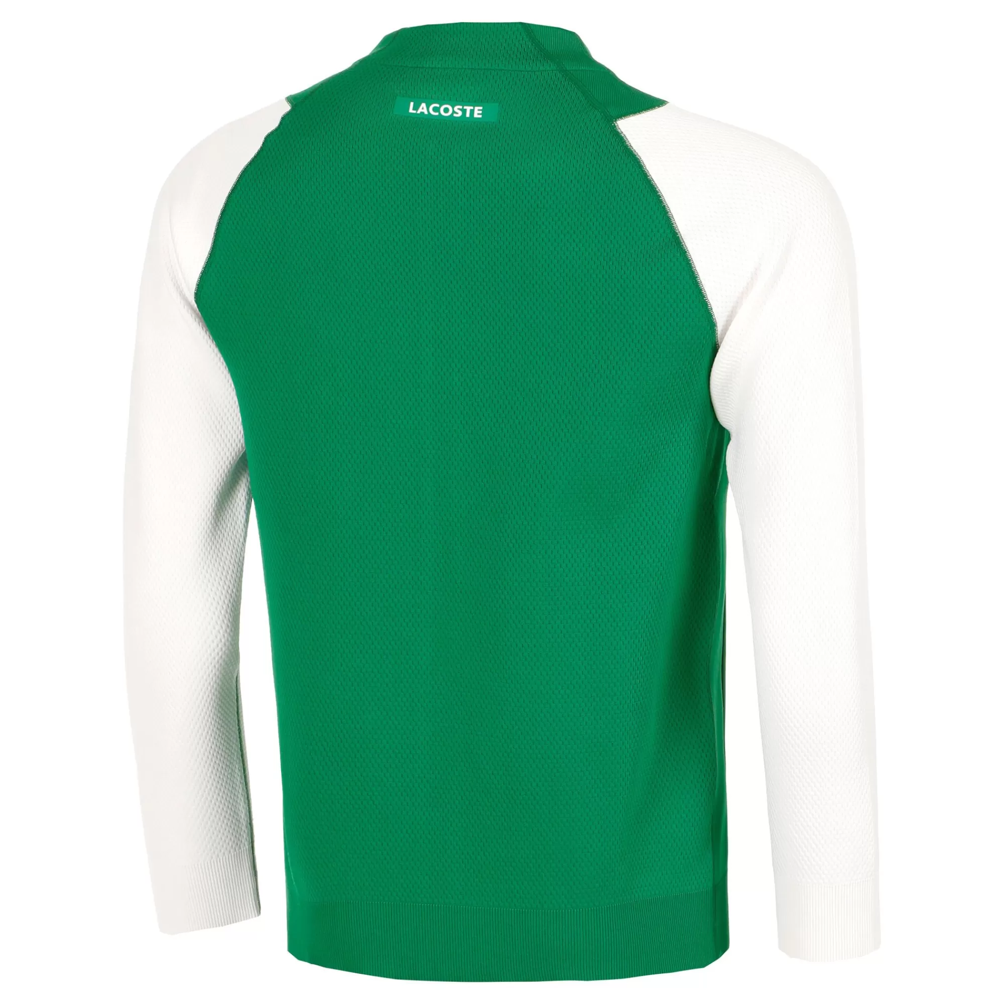 Training Jacket Men - Green, White>Lacoste Outlet