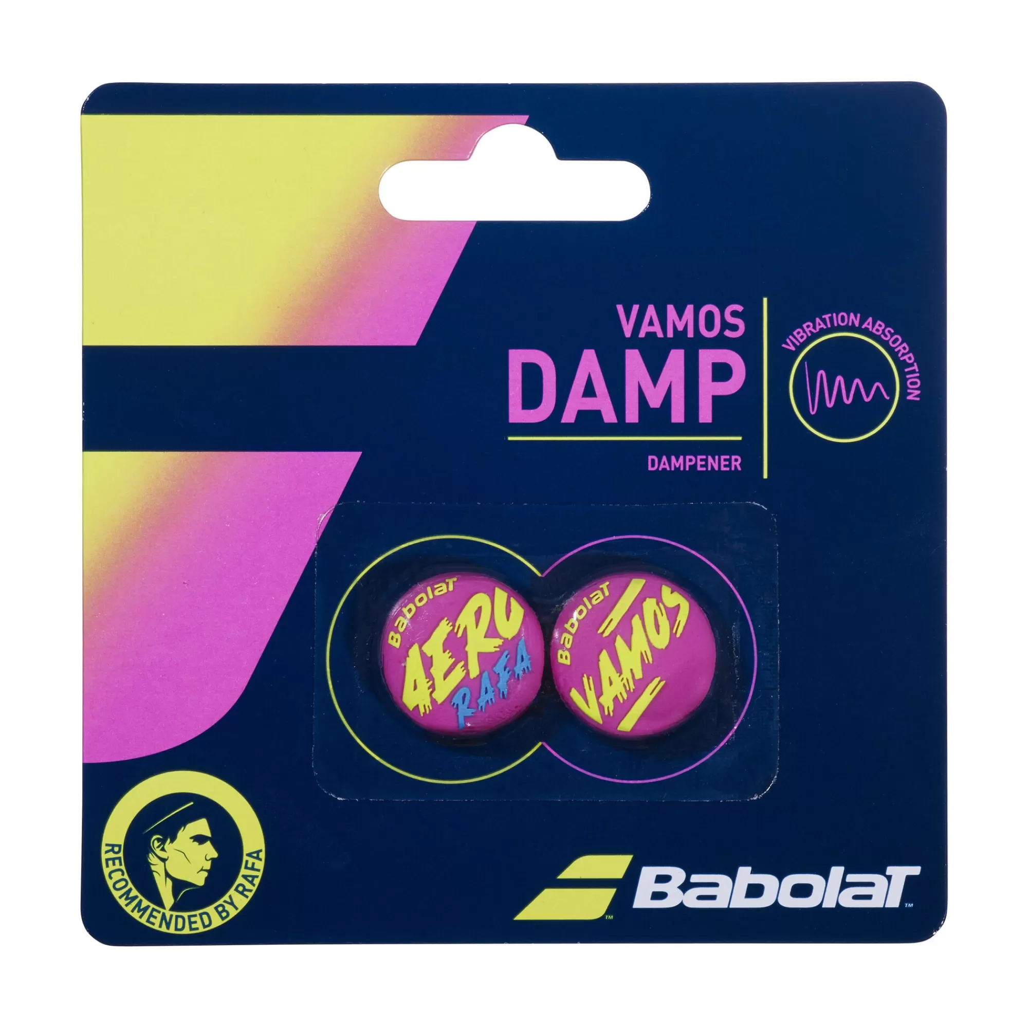 Vamos Rafa Dampener 2 Pack - Multicoloured>Babolat Sale