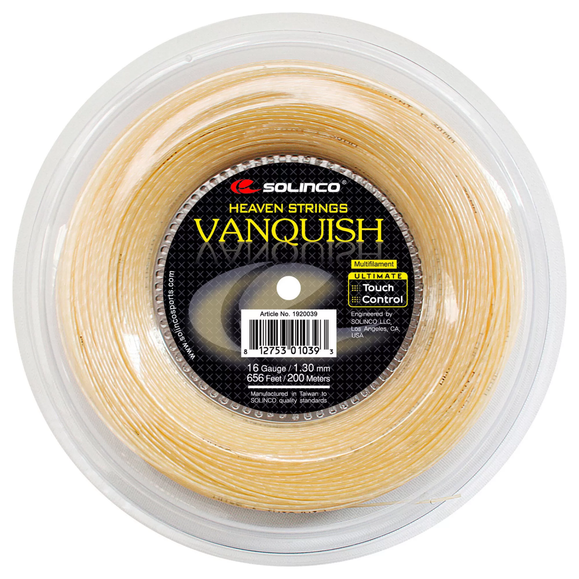 Vanquish String Reel 200m - Ecru>Solinco Flash Sale