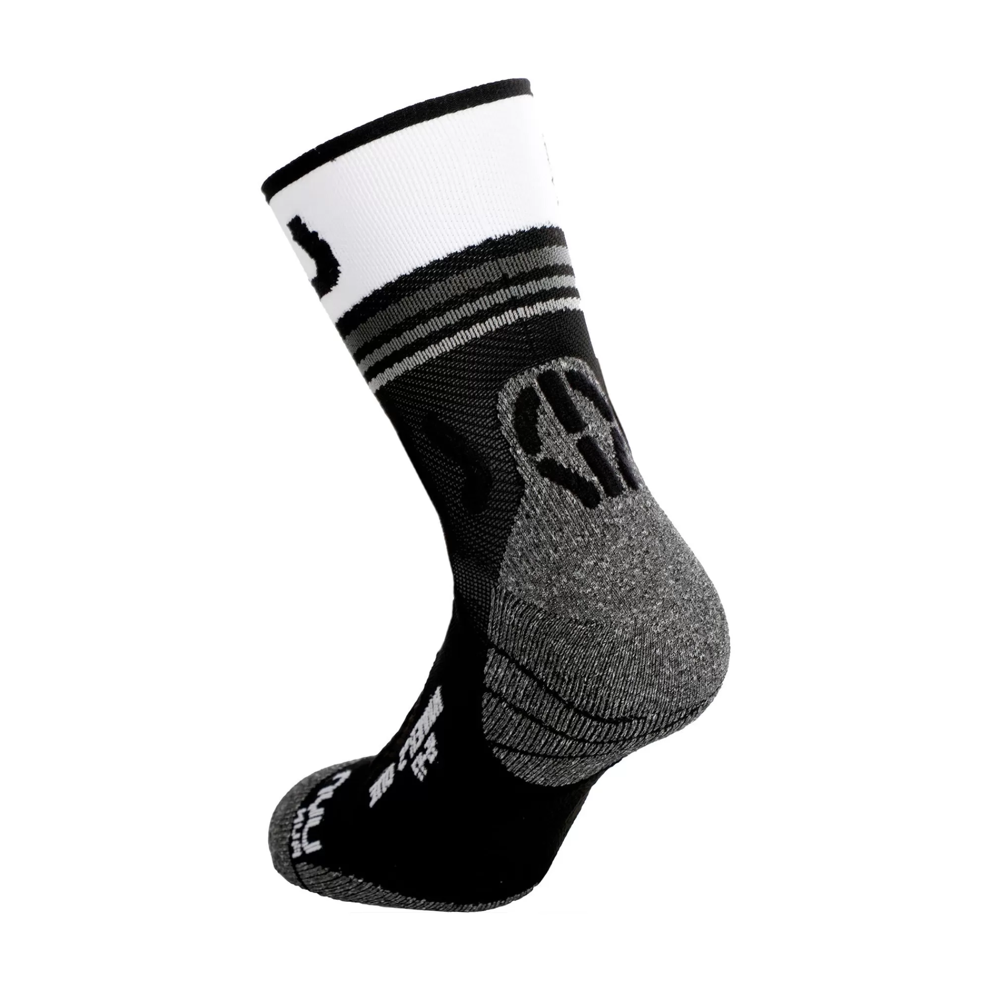 Veloce Running Socks Men - Black, White>UYN New
