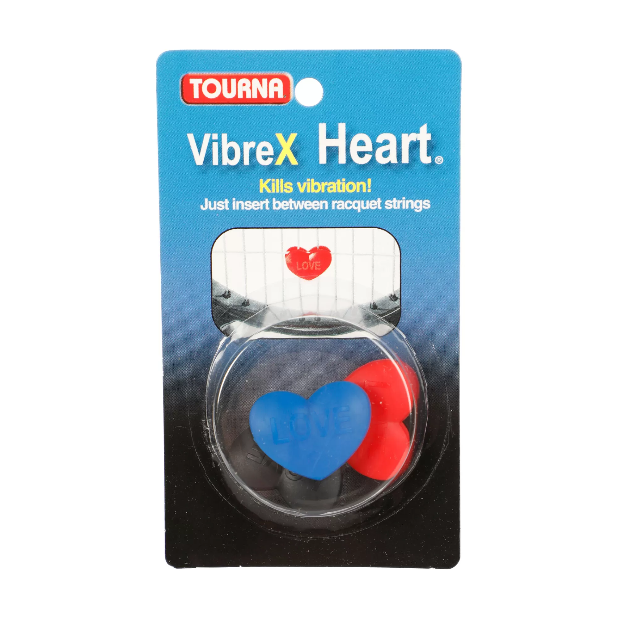 Vibrex Heart Dampener 3 Pack - Red, Black>Tourna Cheap