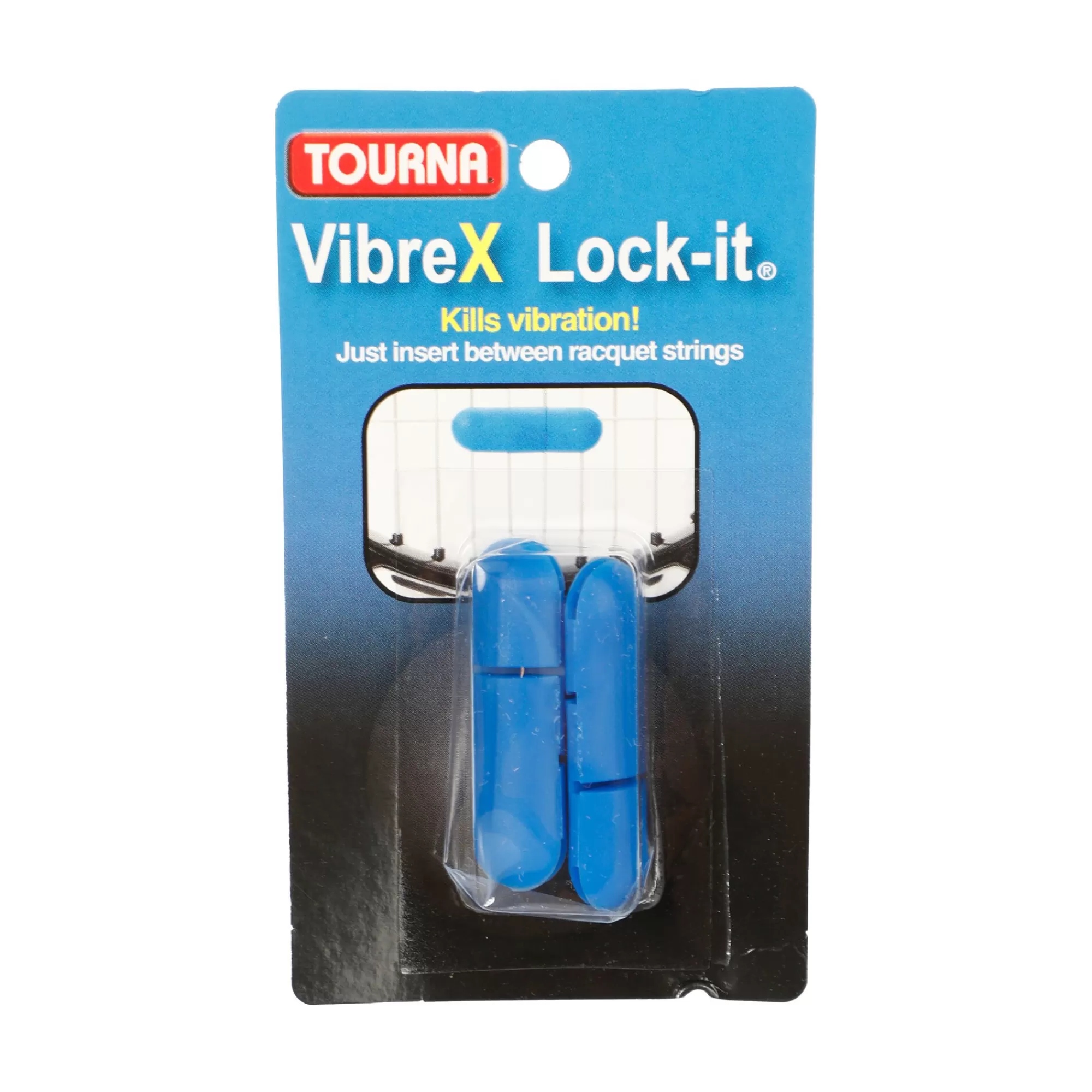Vibrex Lock Dampener 2 Pack - Blue>Tourna Store