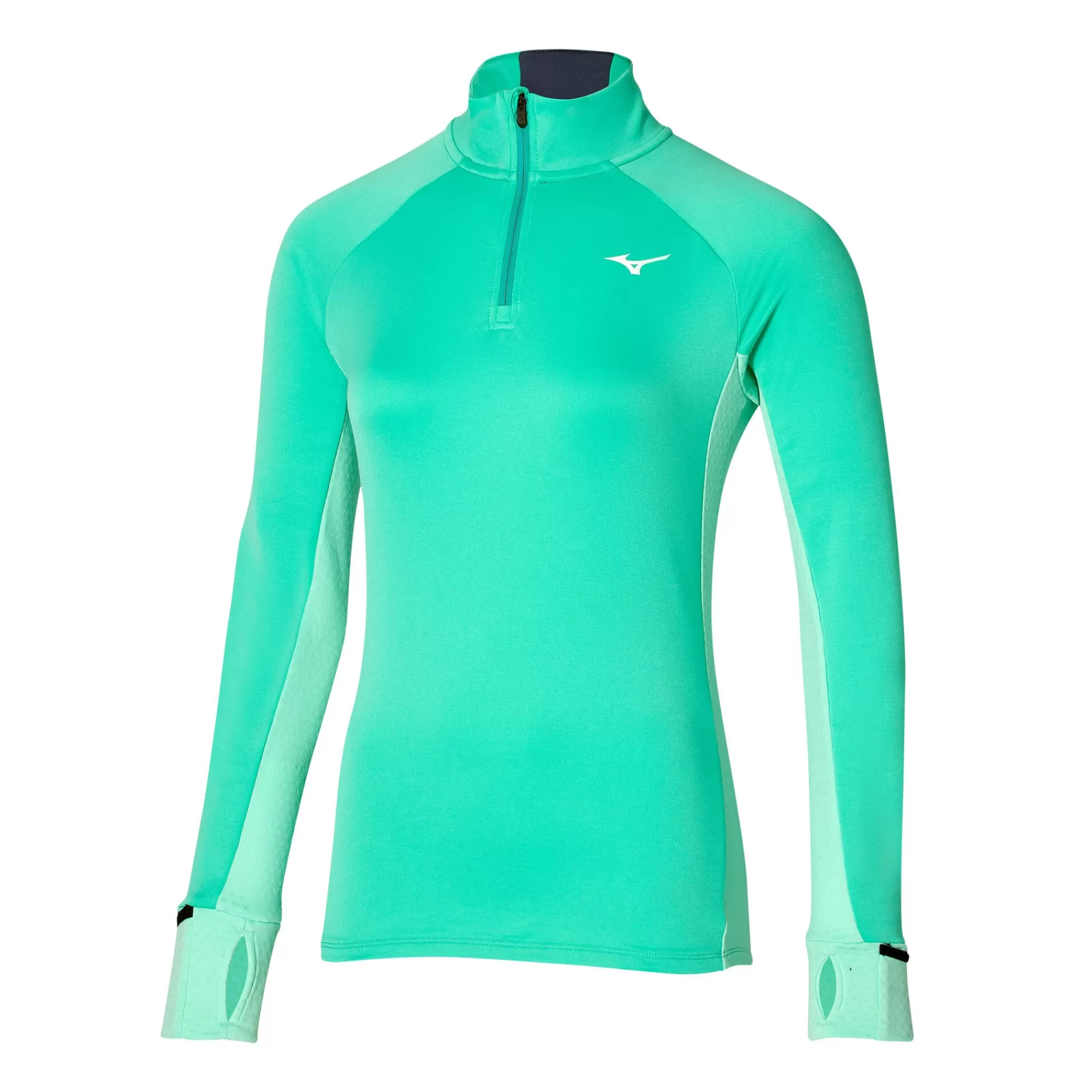 Warmalite Half-Zip Running Top Women ->Mizuno Cheap