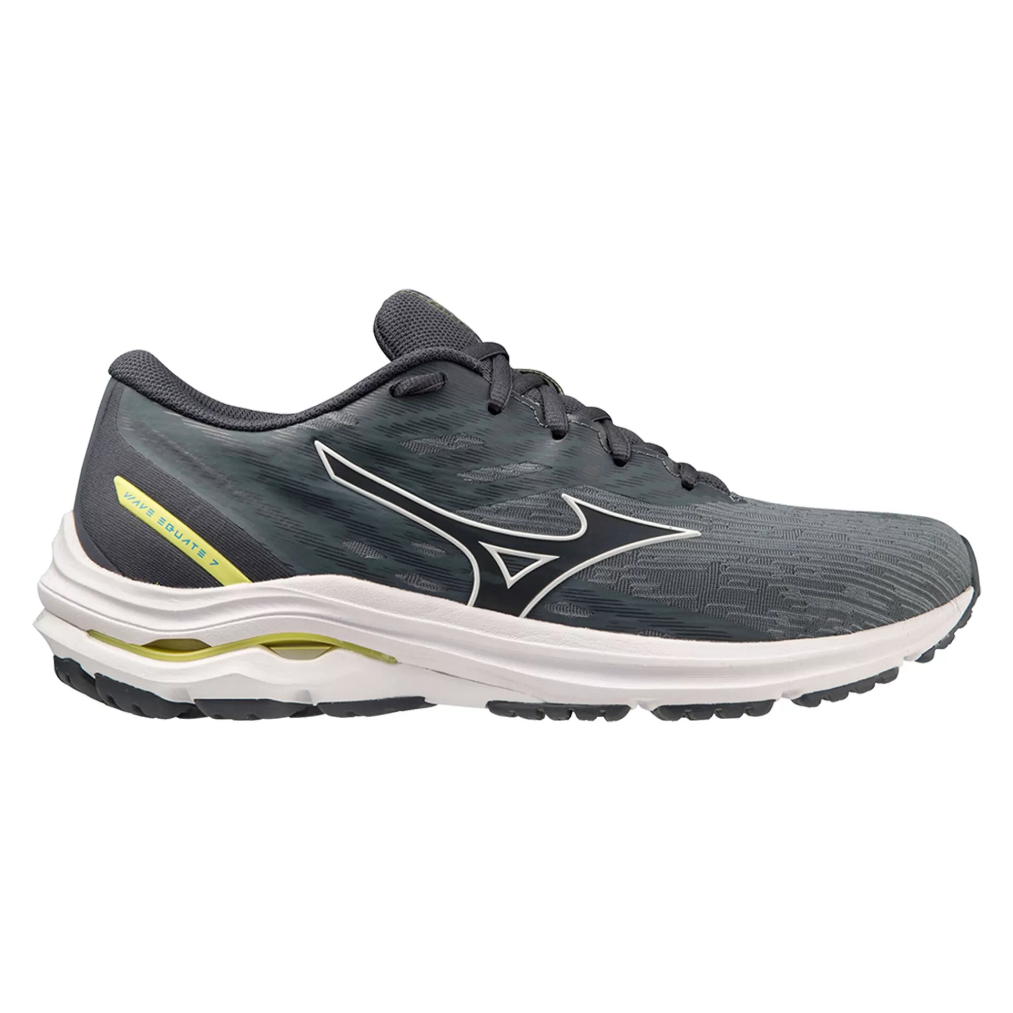 Wave Equate 7 Stability Running Shoe Men - Grey, White>Mizuno Cheap