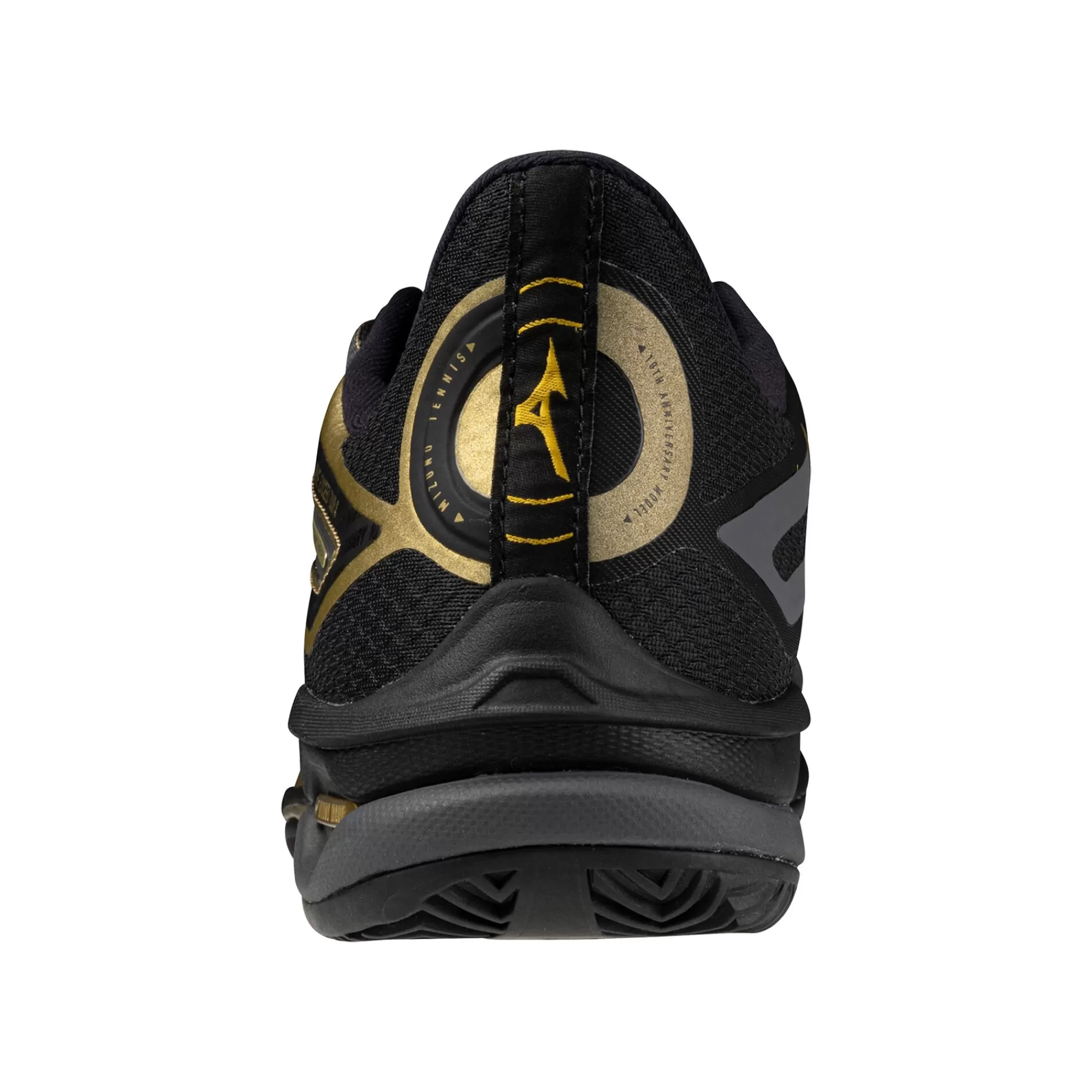 Wave Exceed Tour 6 10th Clay Court Shoe Men - Black, Gold>Mizuno Cheap
