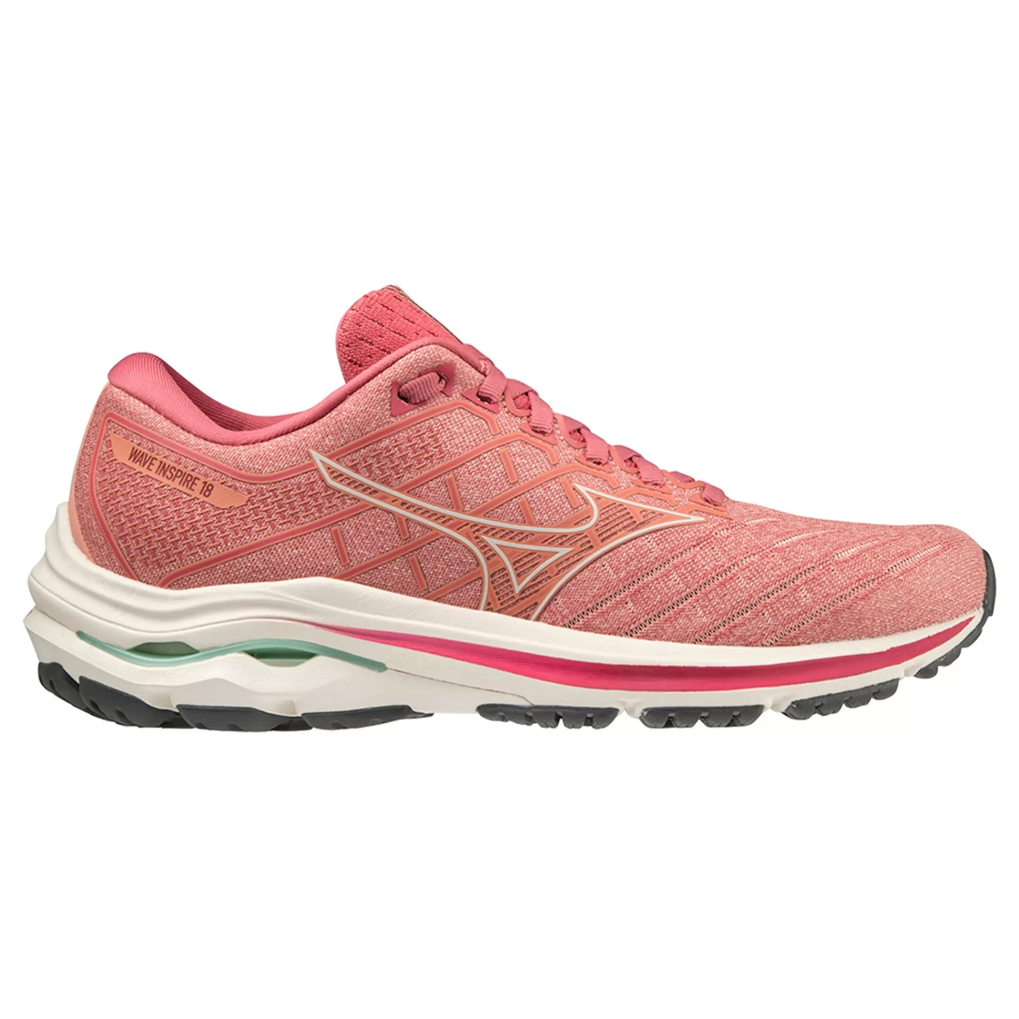 Wave Inspire 18 Stability Running Shoe Women ->Mizuno Cheap