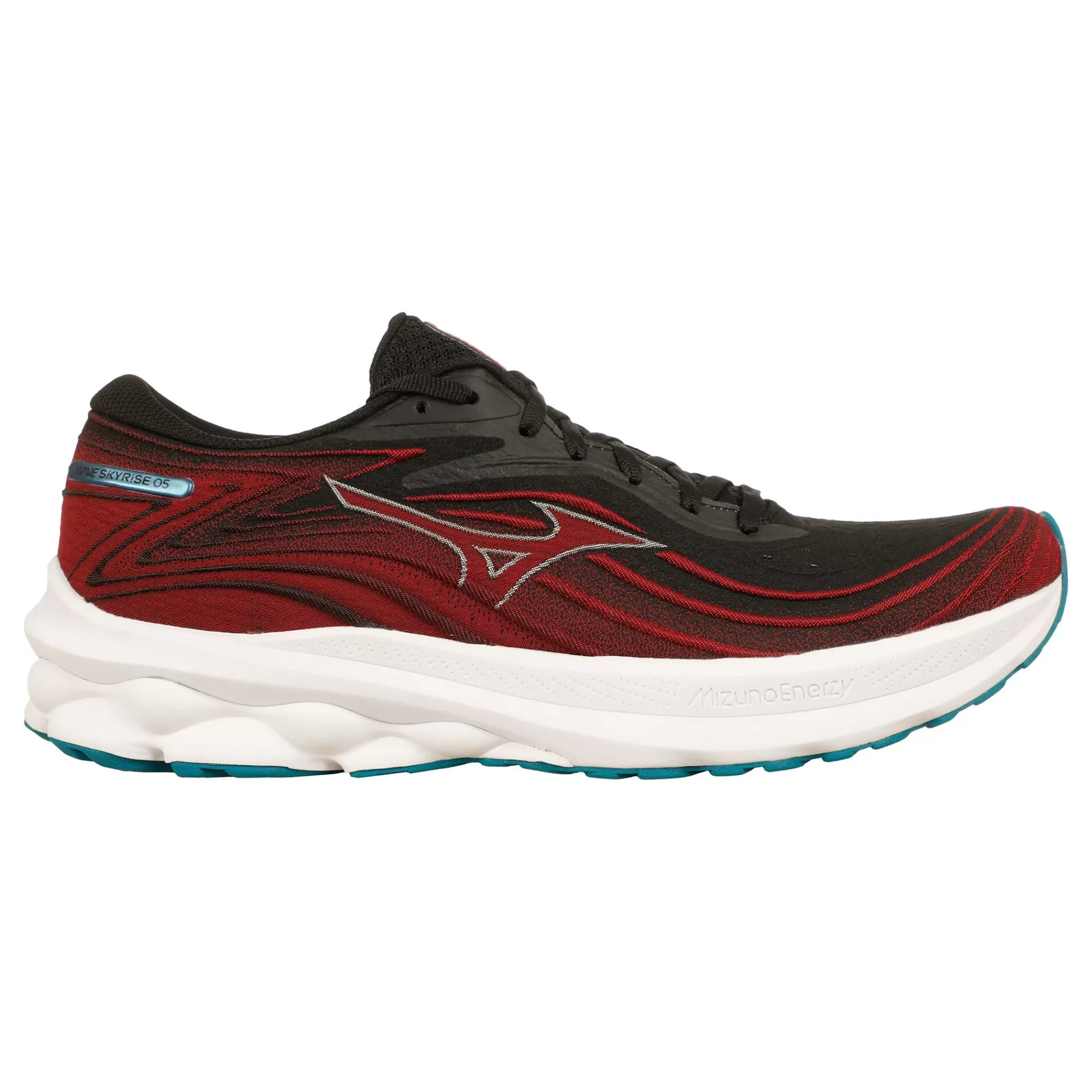 Wave Skyrise 5 Neutral Running Shoe Men - Black, White>Mizuno Cheap