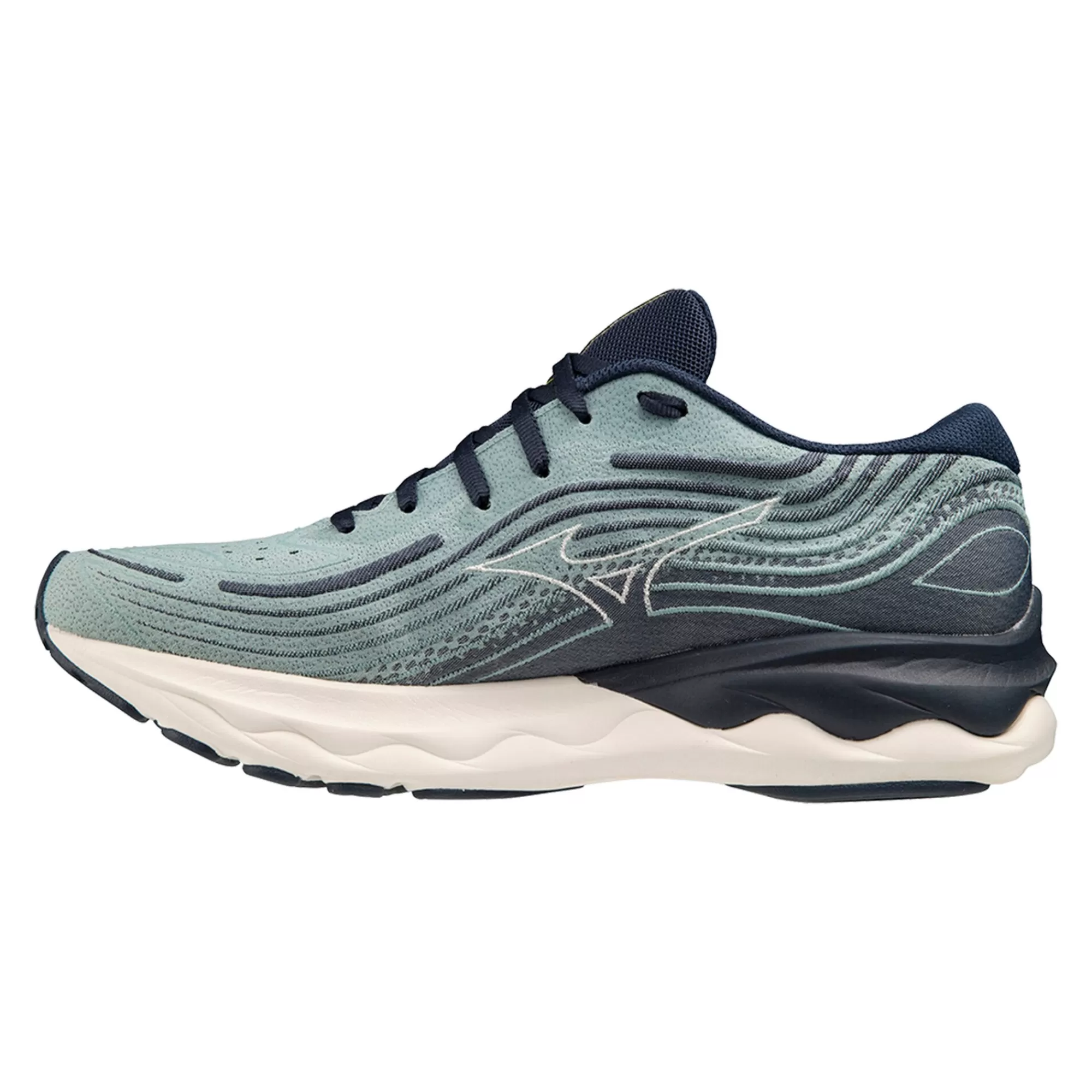 Wave Skyrise 4 Neutral Running Shoe Men - Petrol, Blue>Mizuno Store