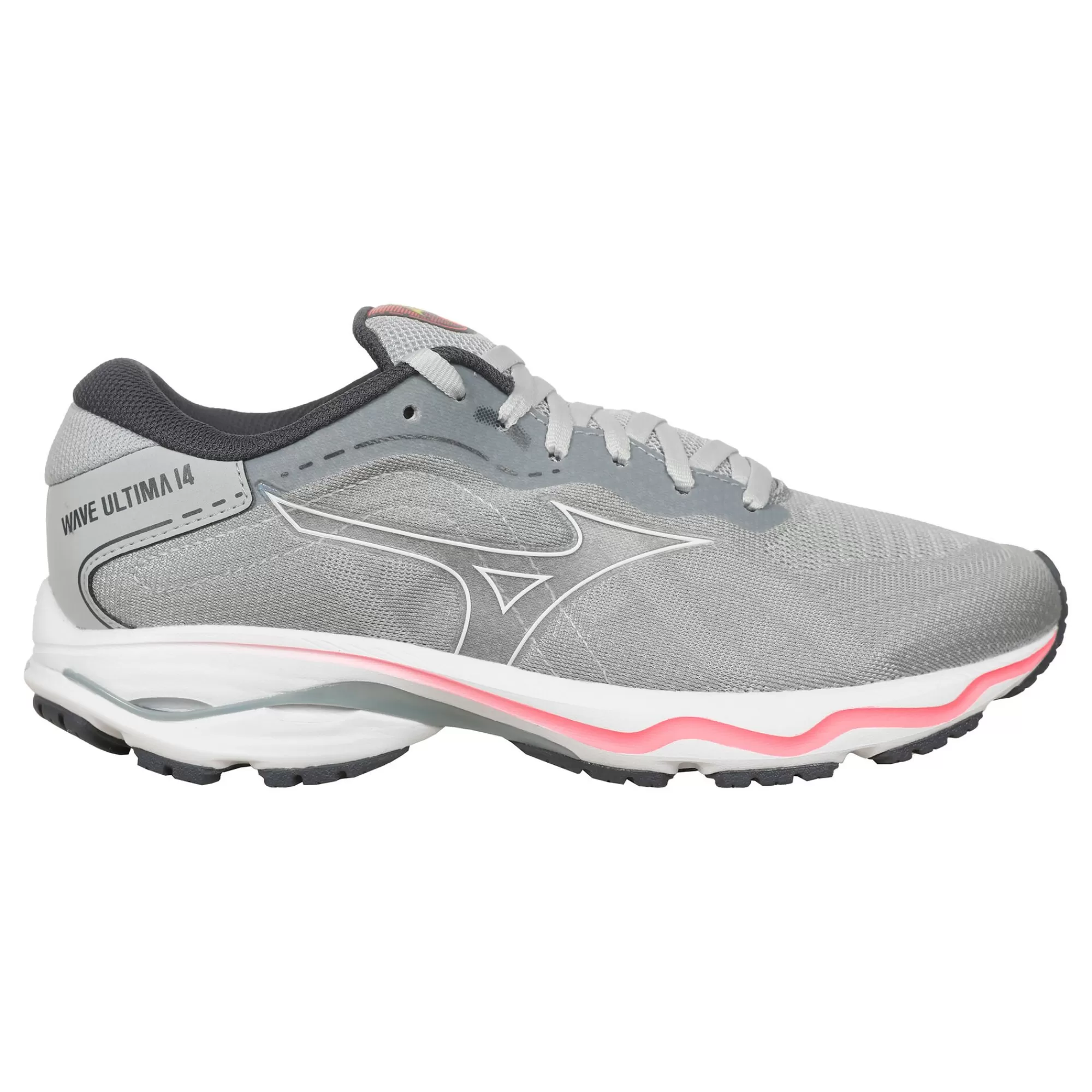 Wave Ultima 14 Neutral Running Shoe Women - Grey, White>Mizuno Shop