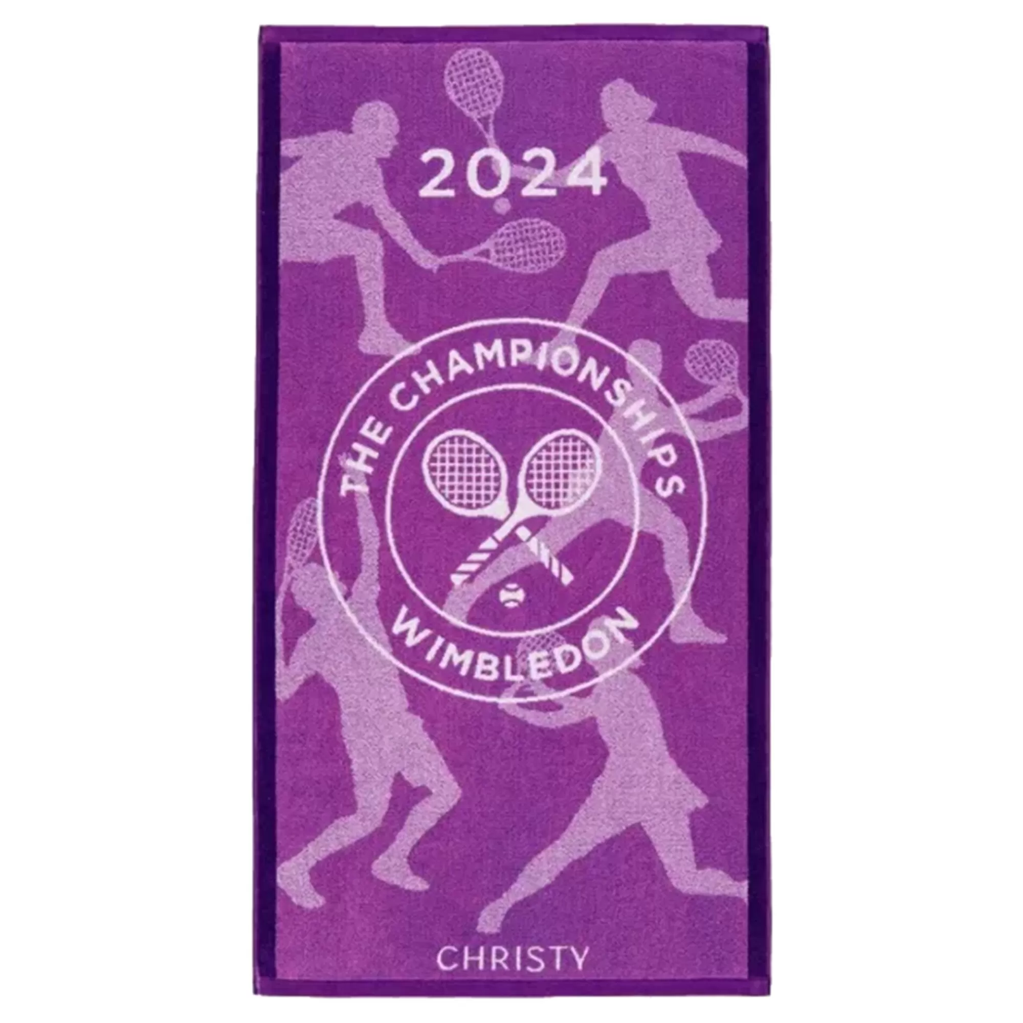Wimbledon Champ Towel - Violet>Christy Best Sale