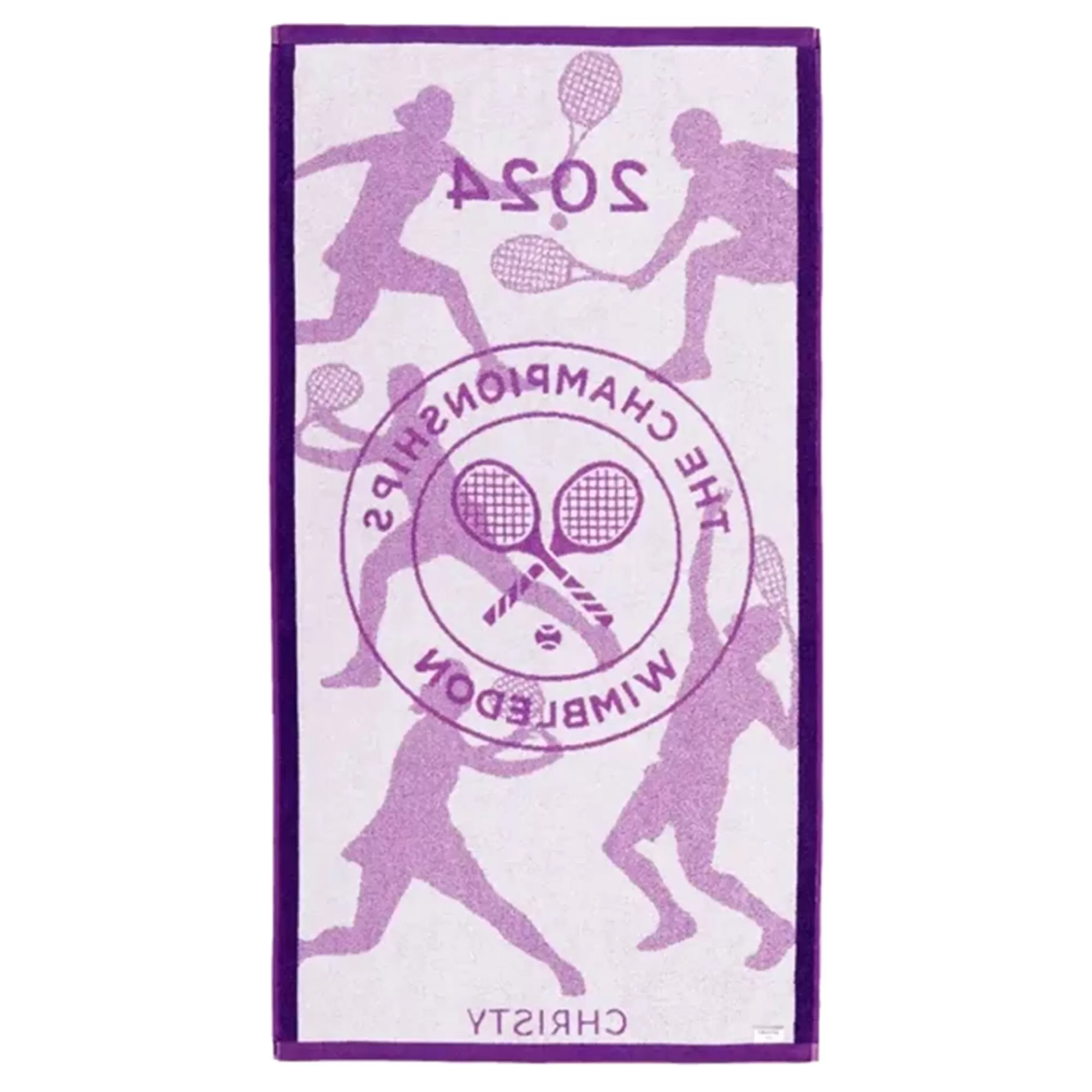 Wimbledon Champ Towel - Violet>Christy Best Sale