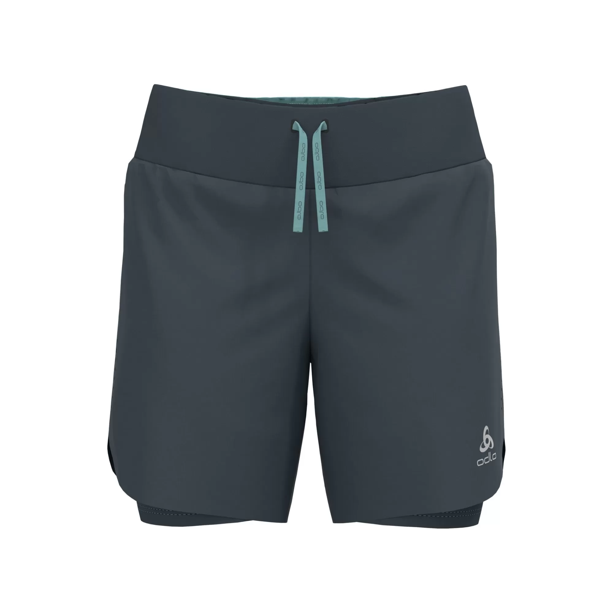 X-Alp Trail 6inch 2in1 Running Shorts Women - Dark Grey>Odlo Sale