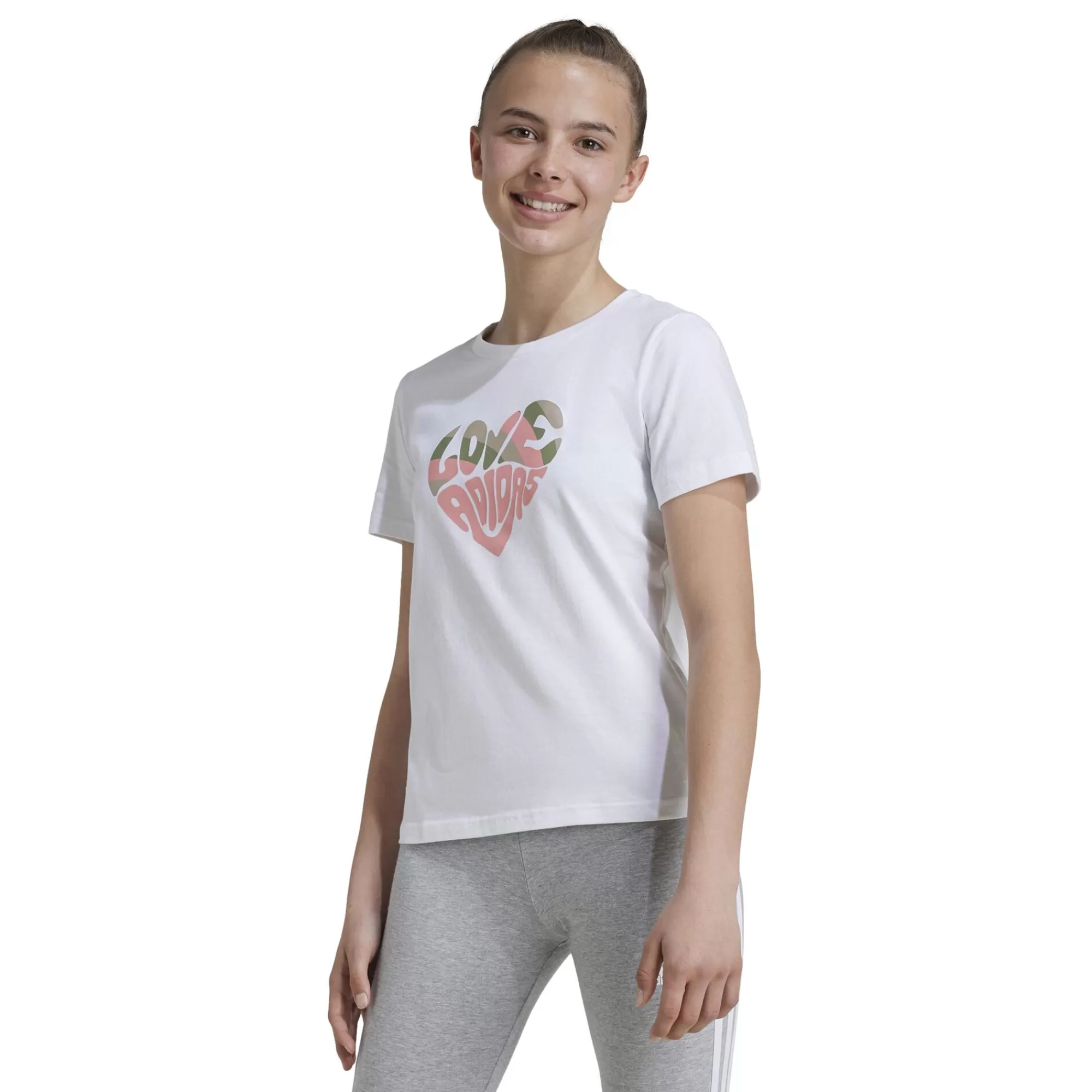 Xpress T-Shirt Kids - White, Multicoloured>adidas Cheap
