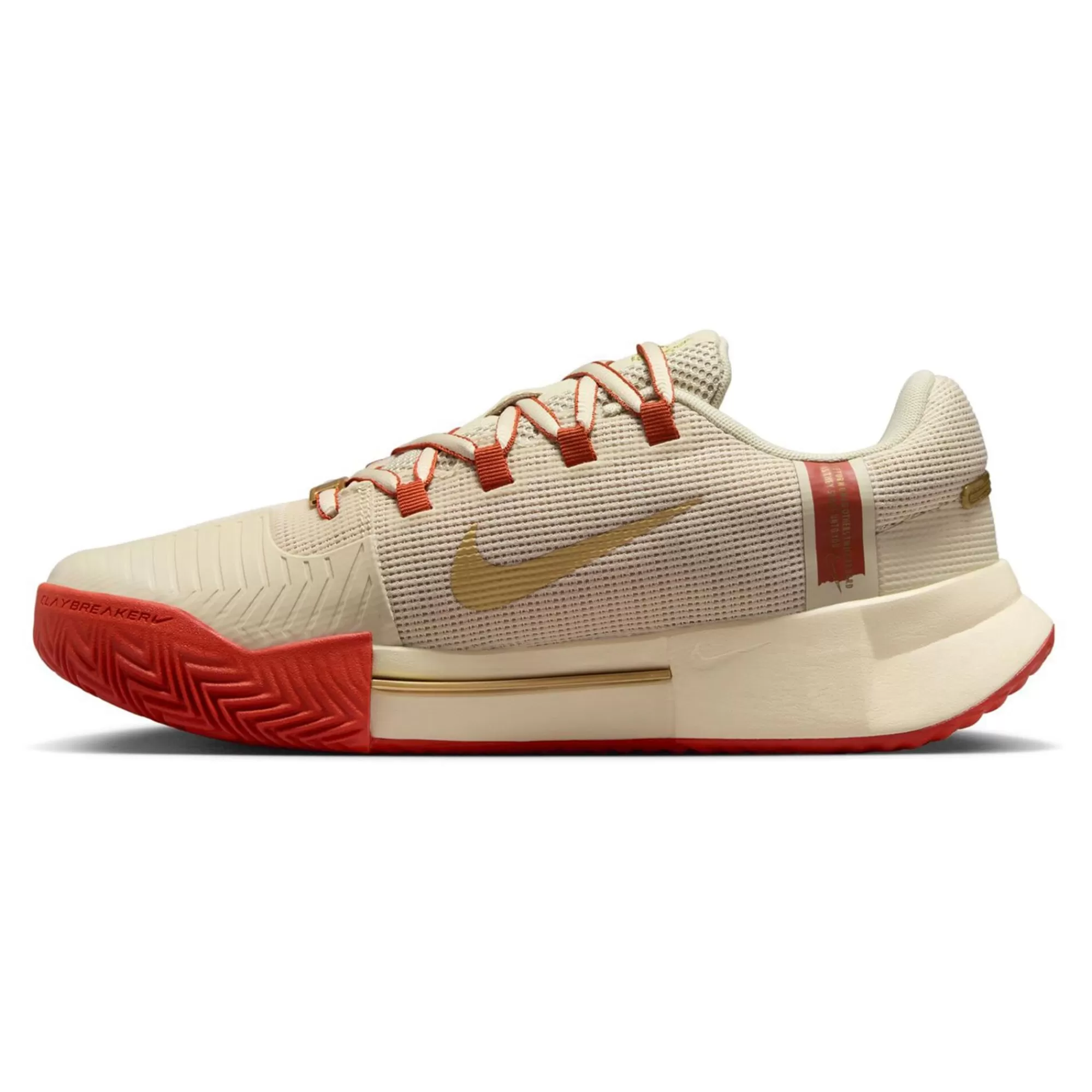 Zoom GP Challenge 1 PRM Clay Court Shoe Women - Beige, Rust>Nike Store